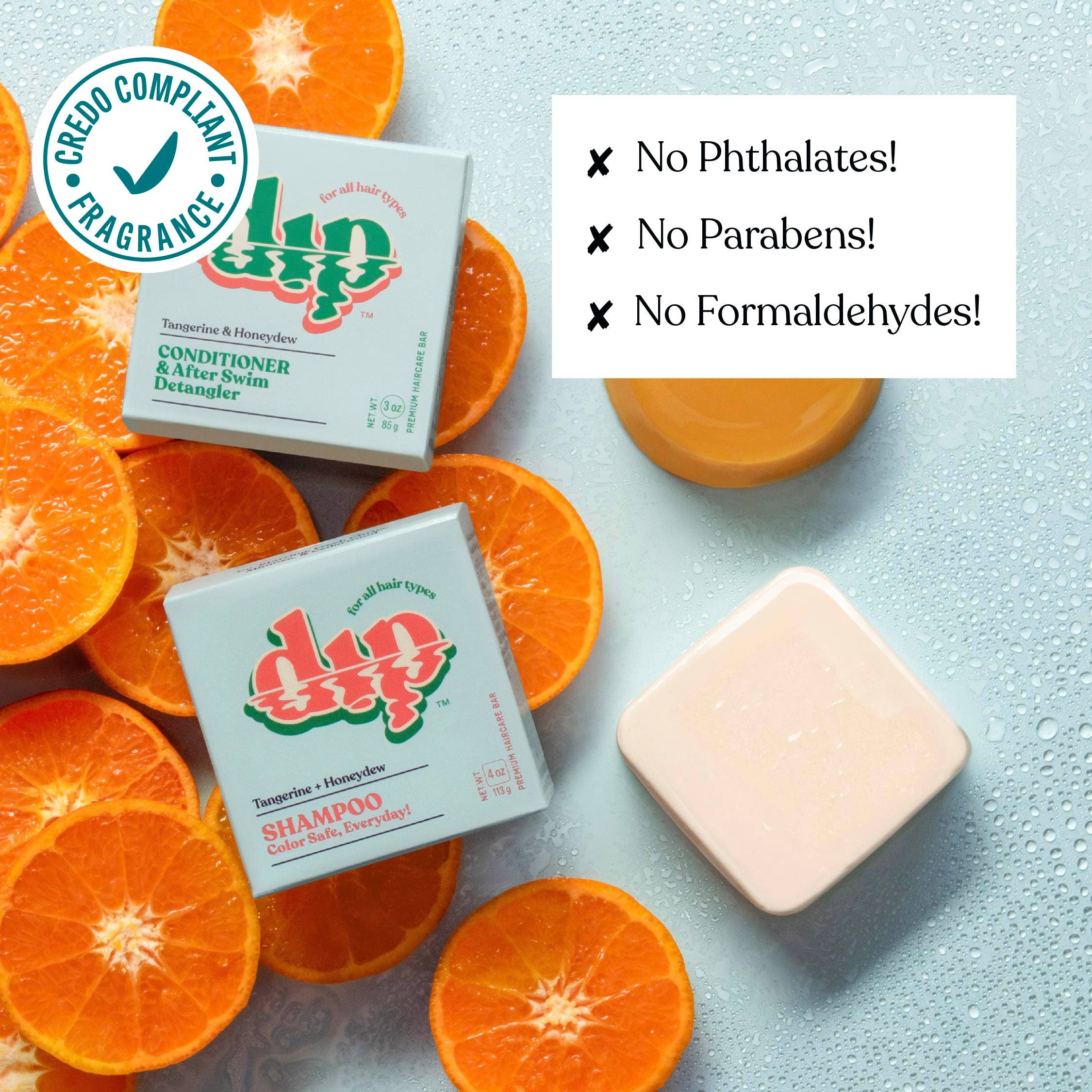 Dip Shampoo Bar - Tangerine & Honeydew
