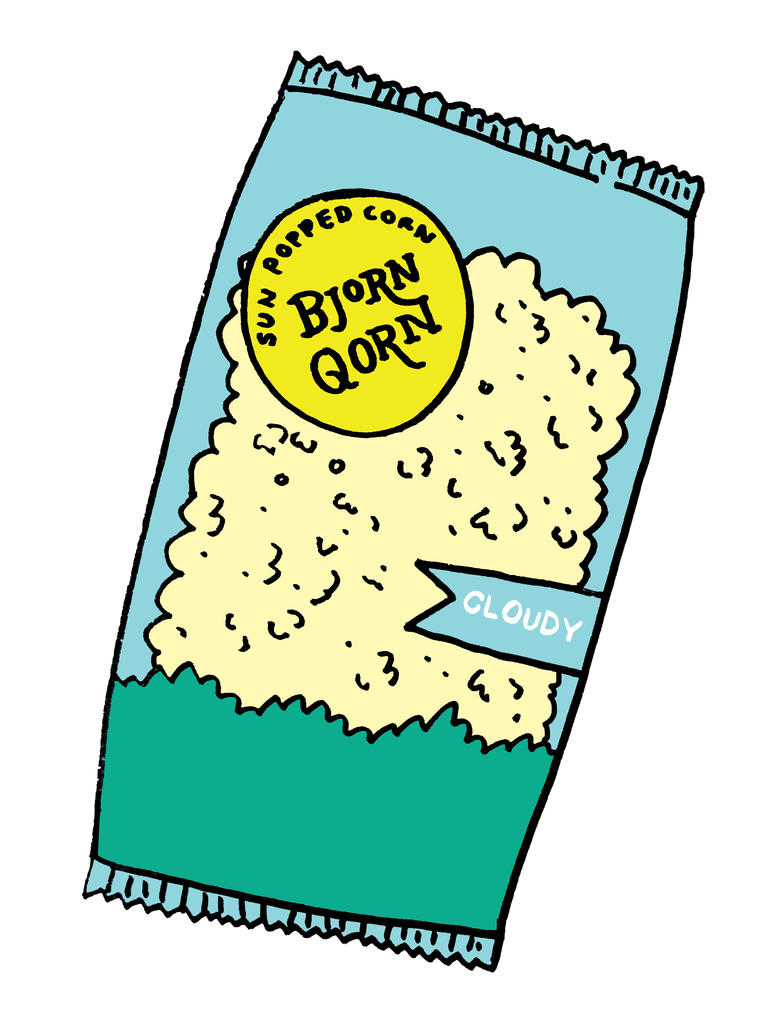 3oz Cloudy BjornQorn