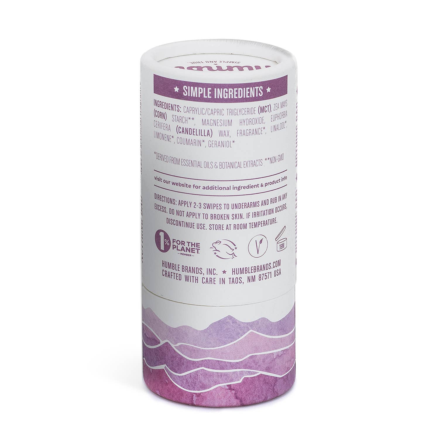 Mountain Lavender Vegan & Sensitive Plastic Free Deodorant