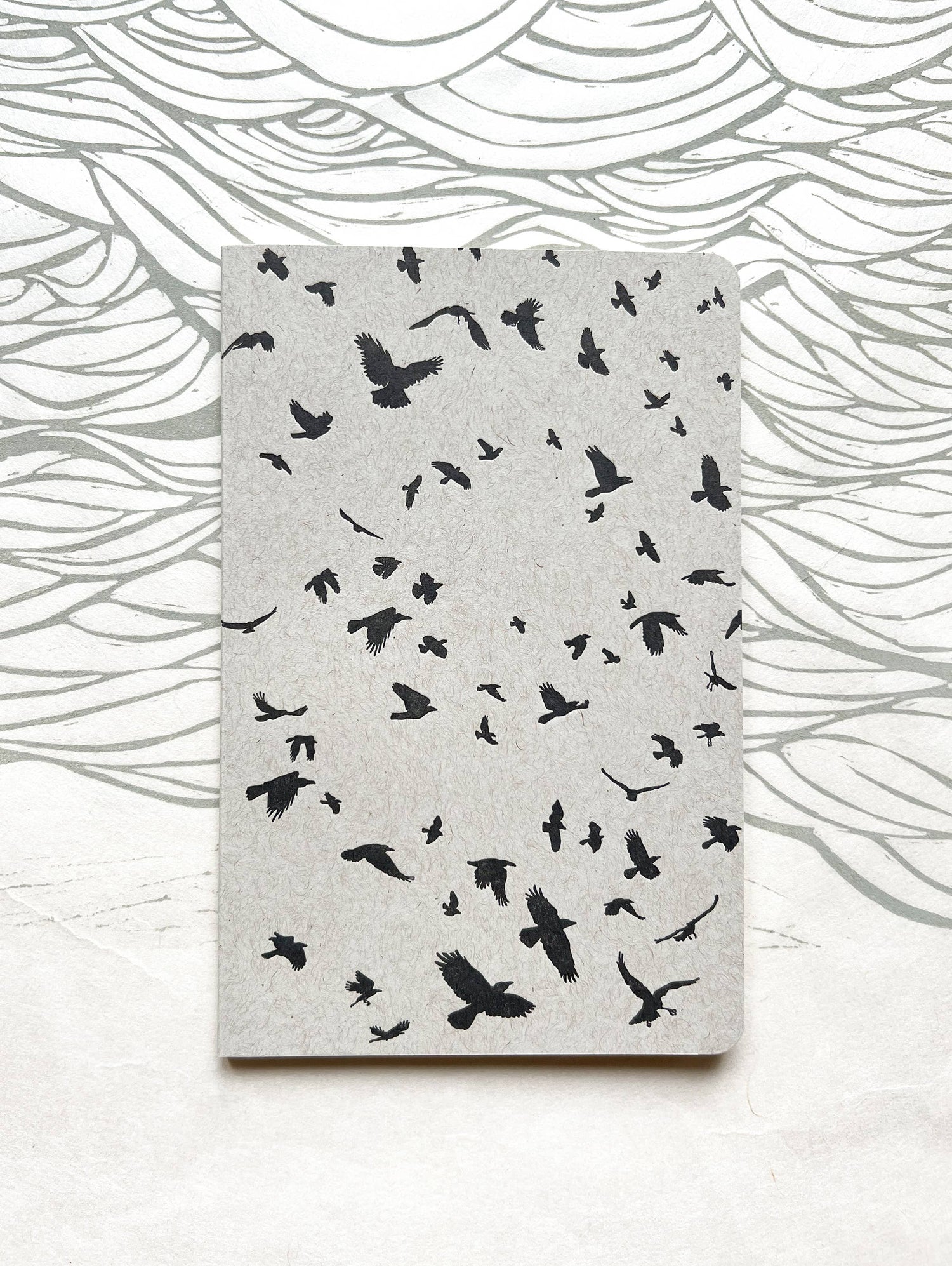 Murder of crows large notebook