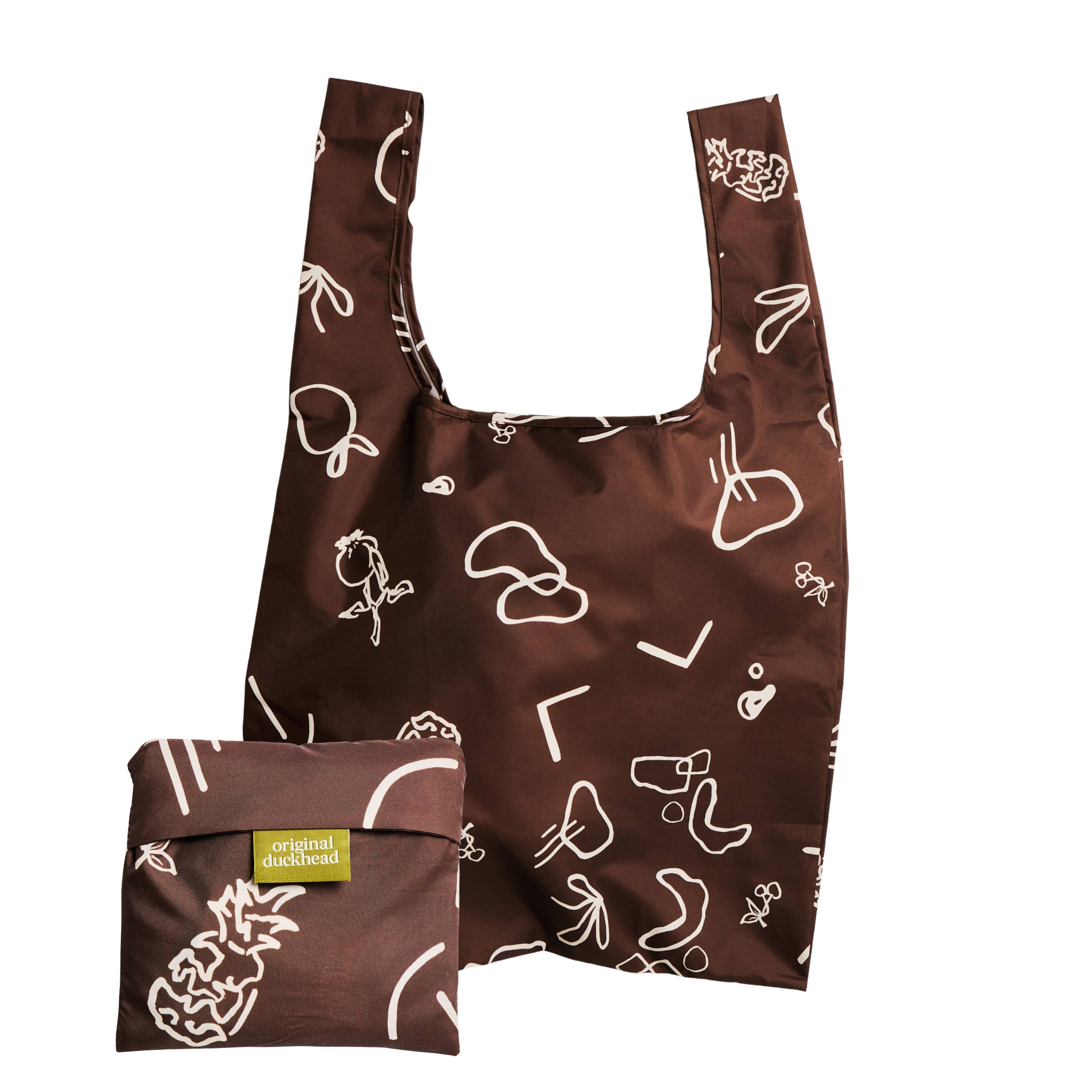 Fruits & Shapes in Easter Chocolate Eco Friendly Tote Bag