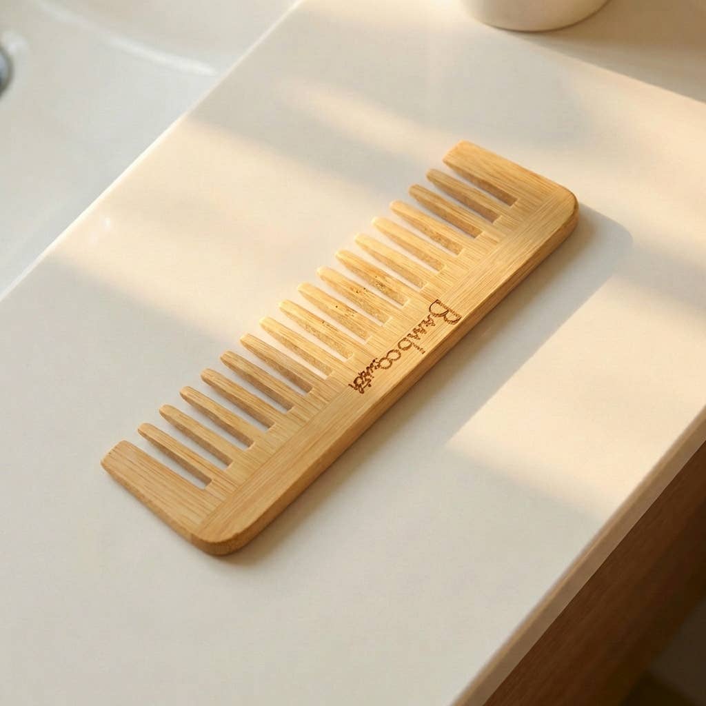 Bamboo Wide Tooth Comb
