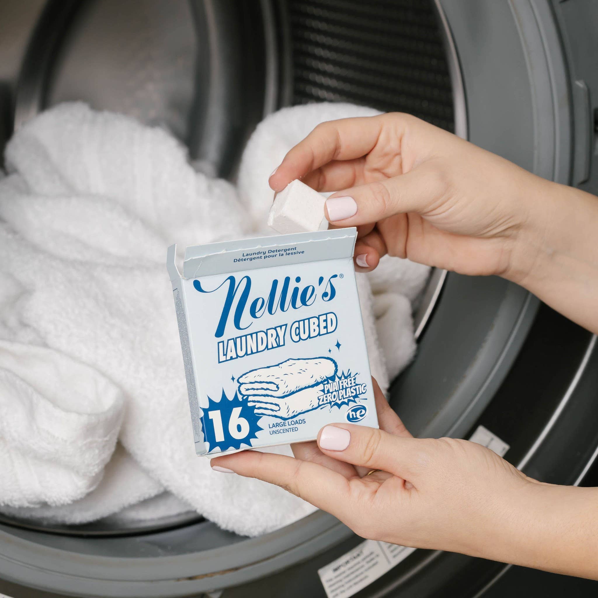 Laundry Cubes, Pre-Measured Laundry Detergent 16 Load