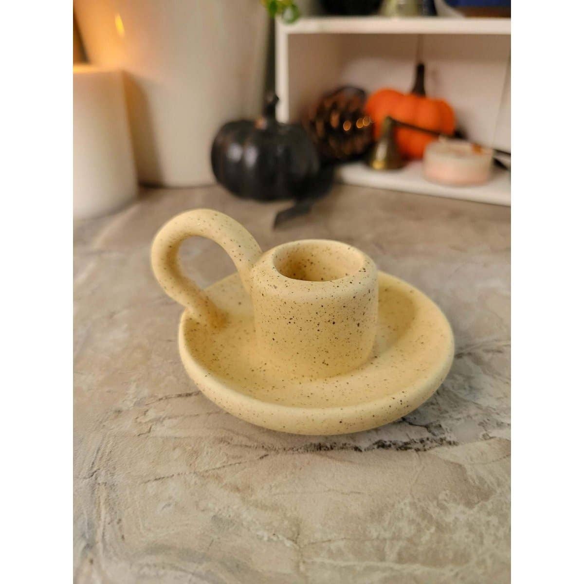 Handmade Ceramic candle holder, taper candle holder, for wedding party home decoration