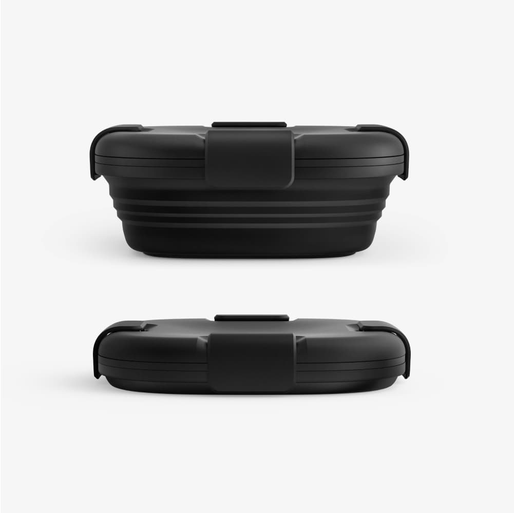 24 oz Collapsible Food Storage Box - Collapsed Packaging