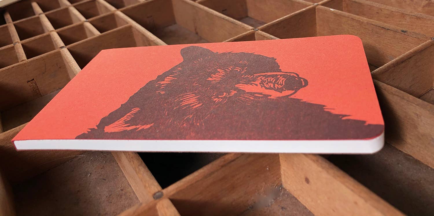 Bear jotter notepad