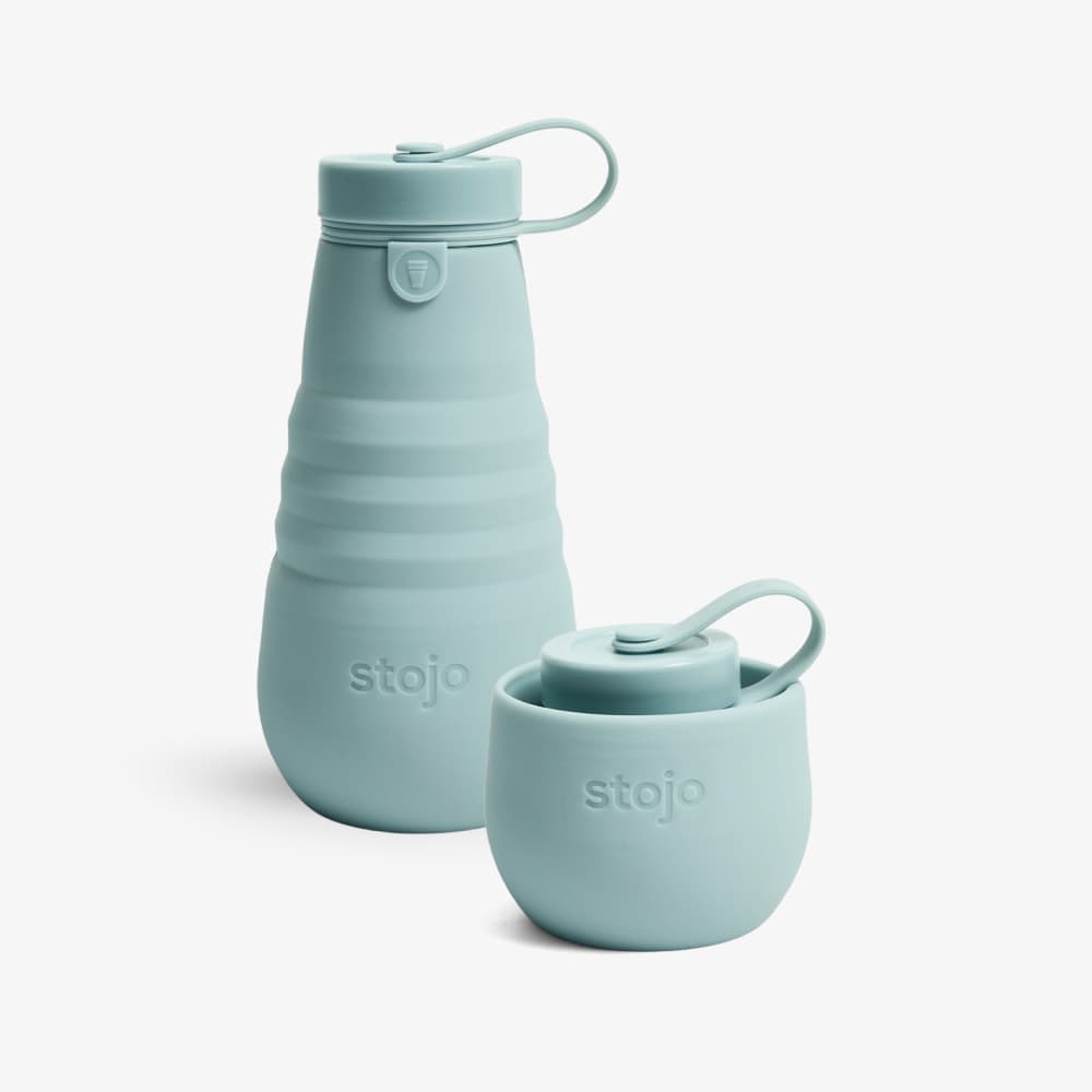 20oz | 592mL Collapsible Travel Water Bottle - Expanded