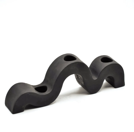 Concrete Wavy Candle Holder