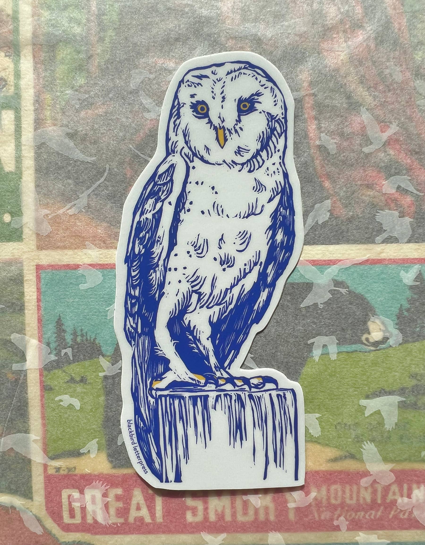 Barn Owl sticker