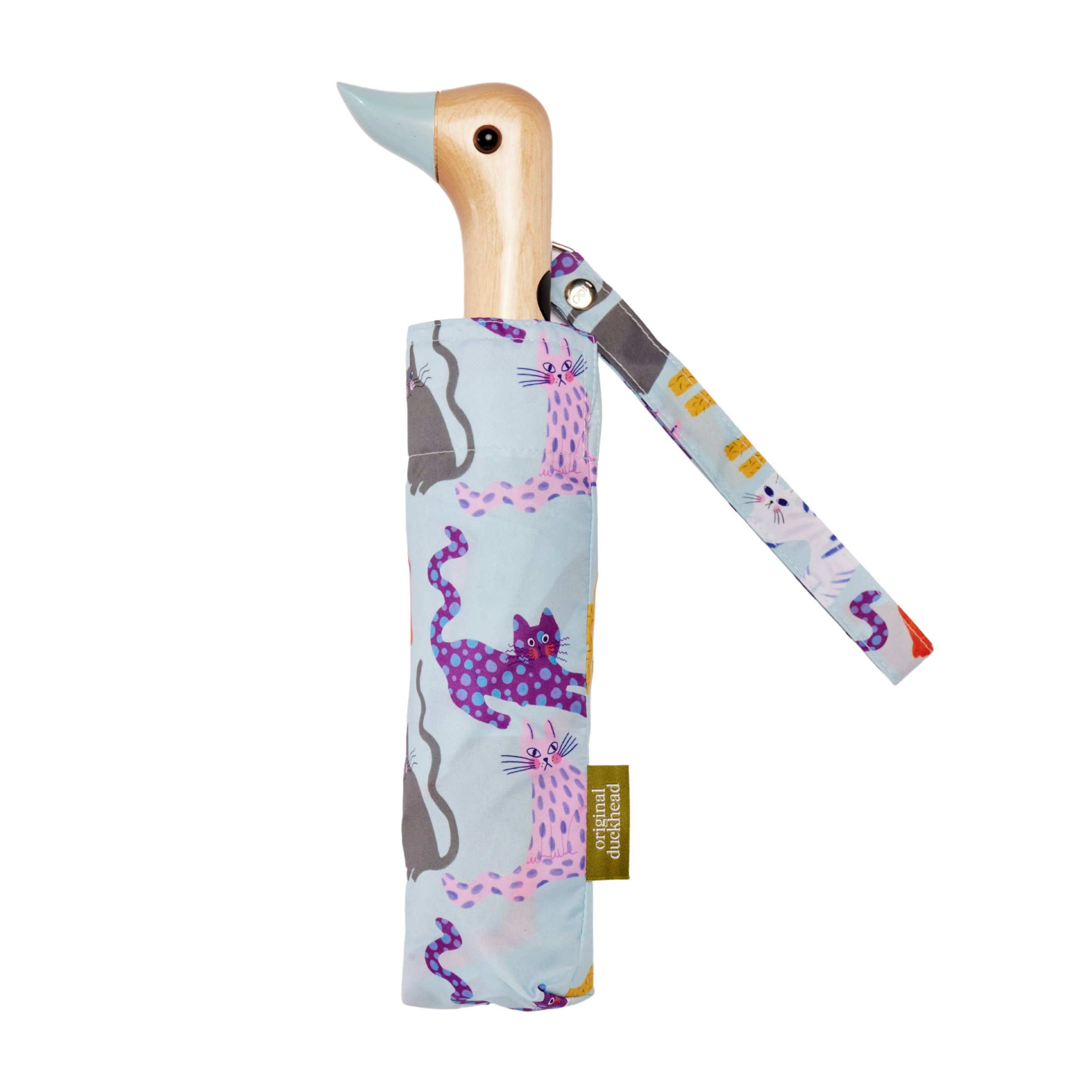 Ice Arty Cats Eco-Friendly Duck Umbrella