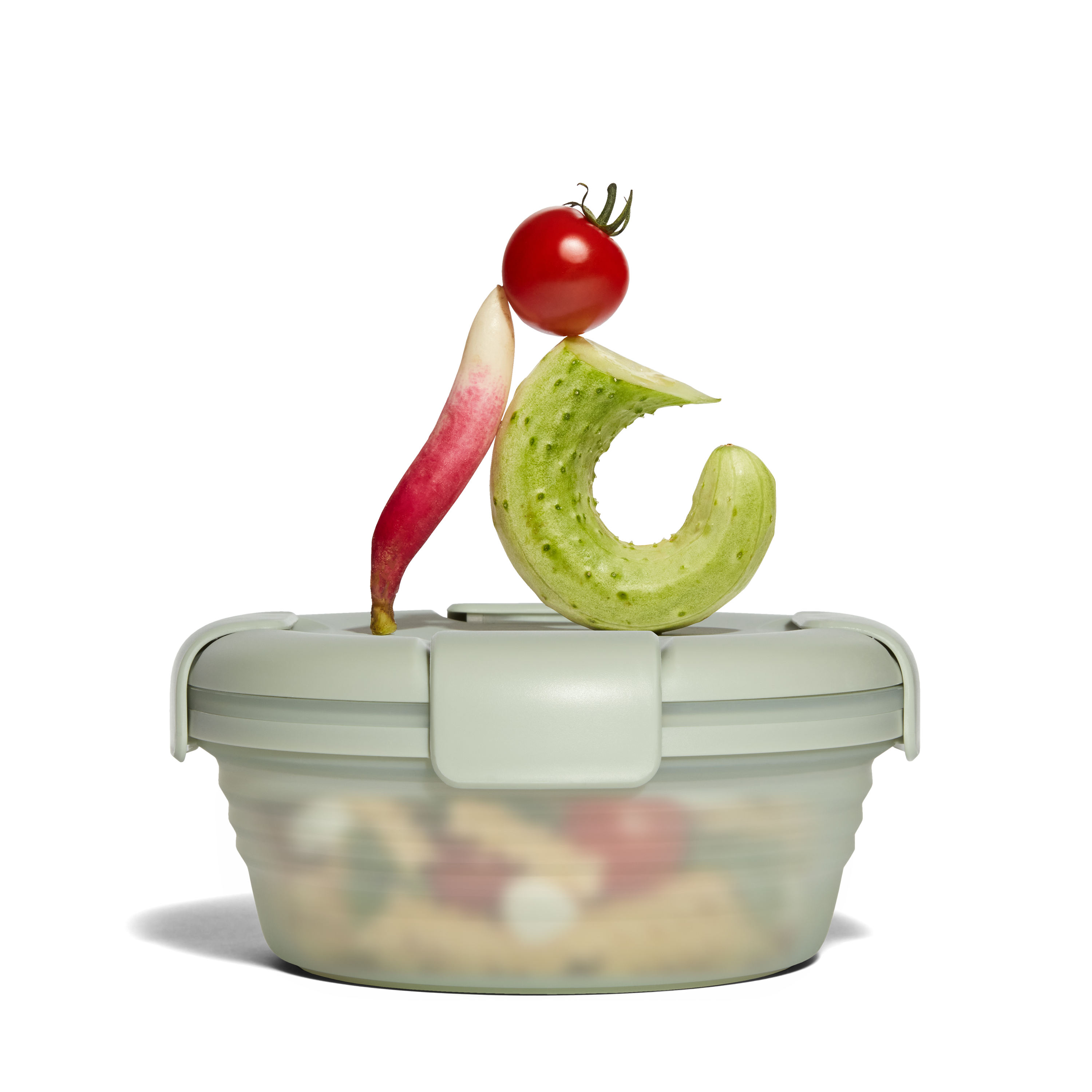 36oz Translucent Bowl - Collapsed Packaging