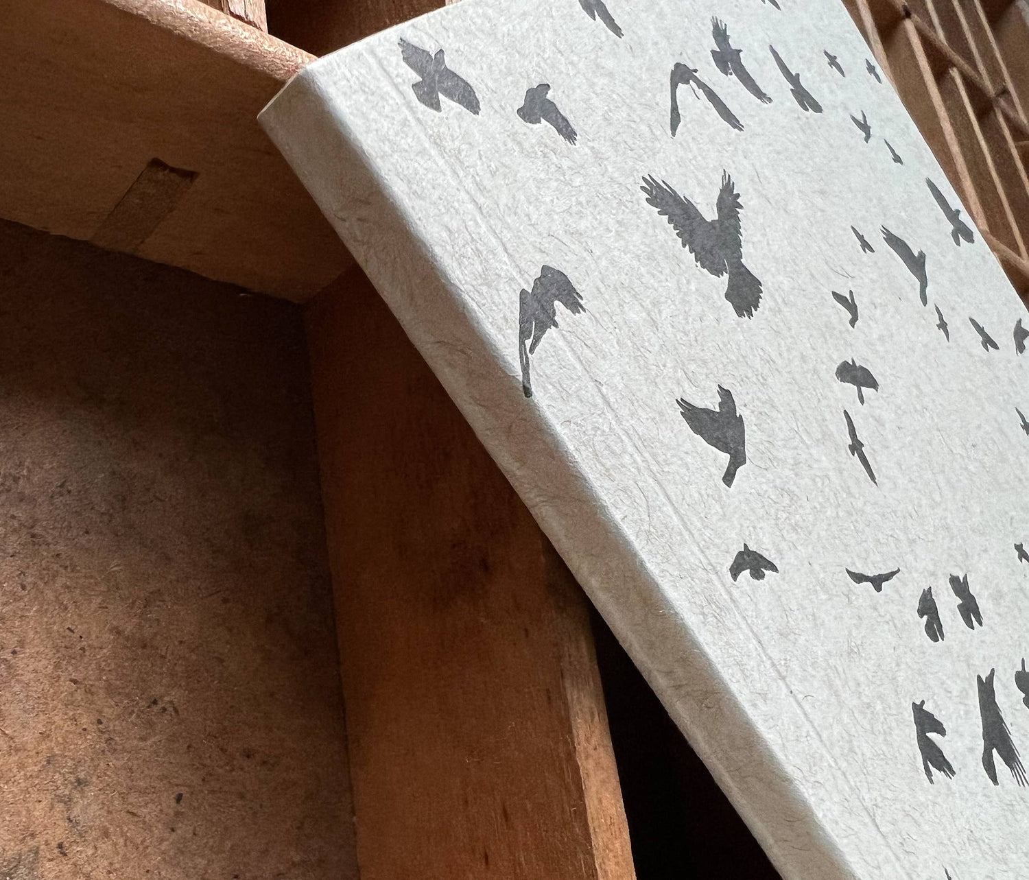 Murder of crows large notebook