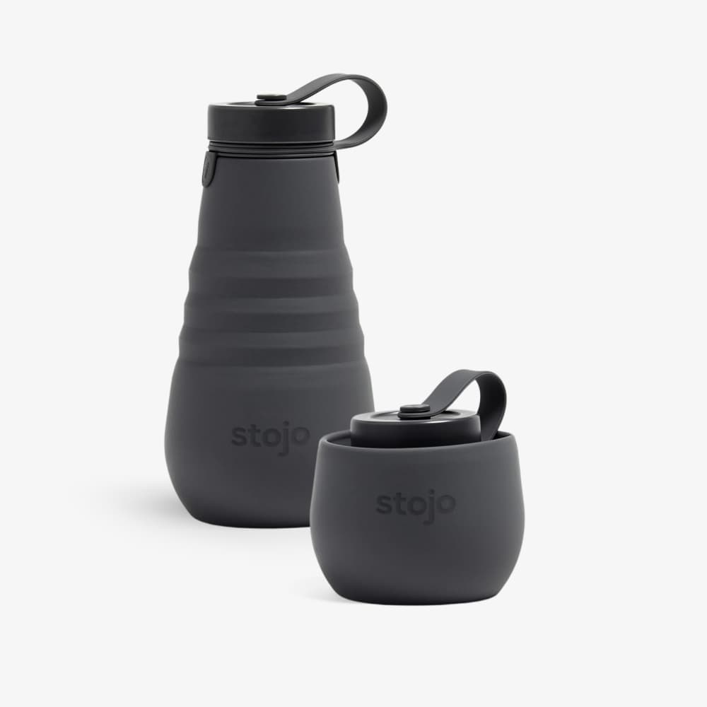 20oz | 592mL Collapsible Travel Water Bottle - Expanded