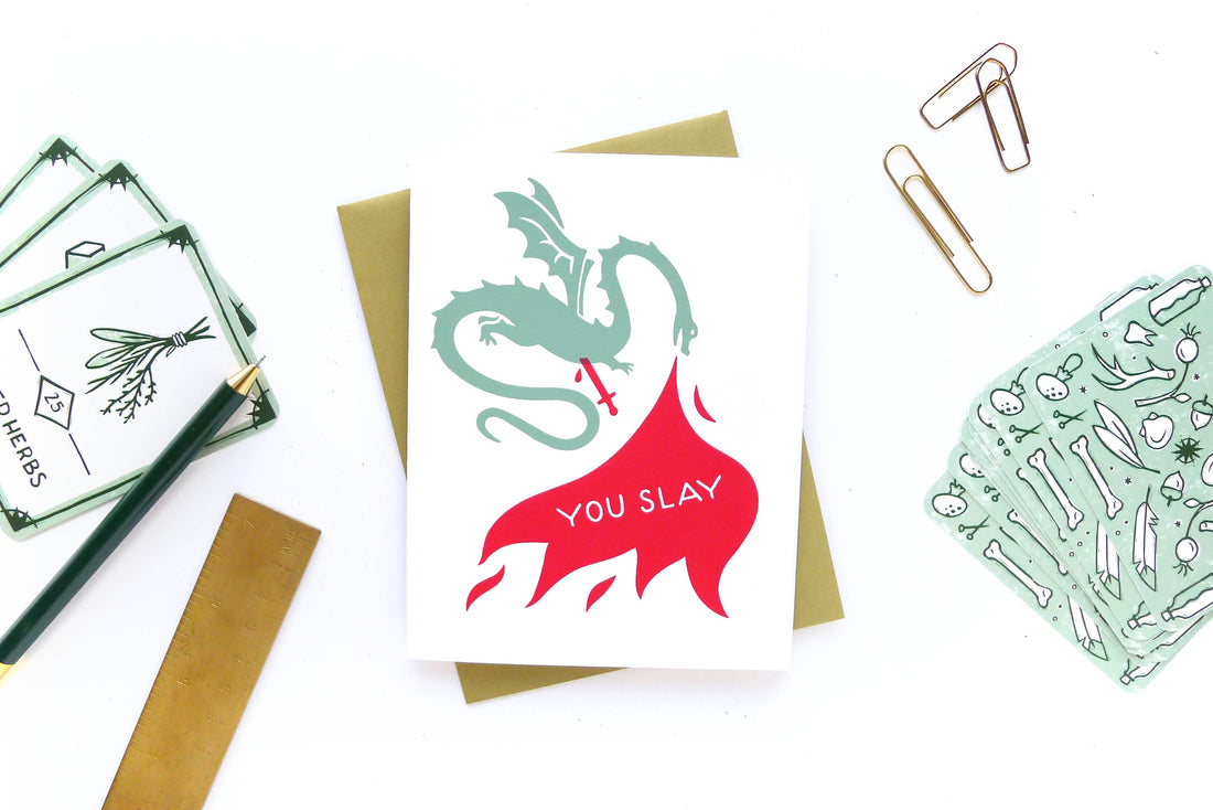 You Slay Card