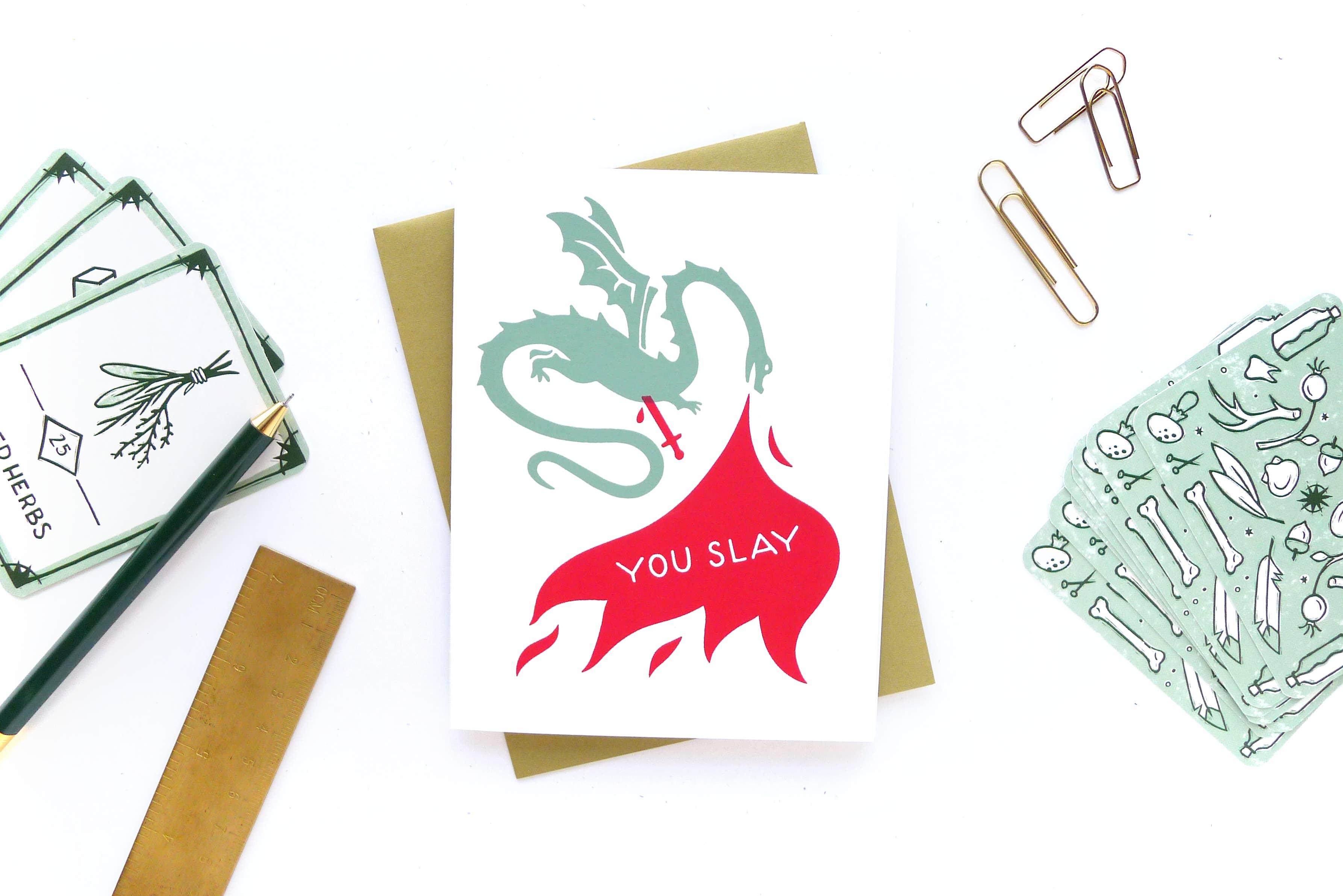 You Slay Card