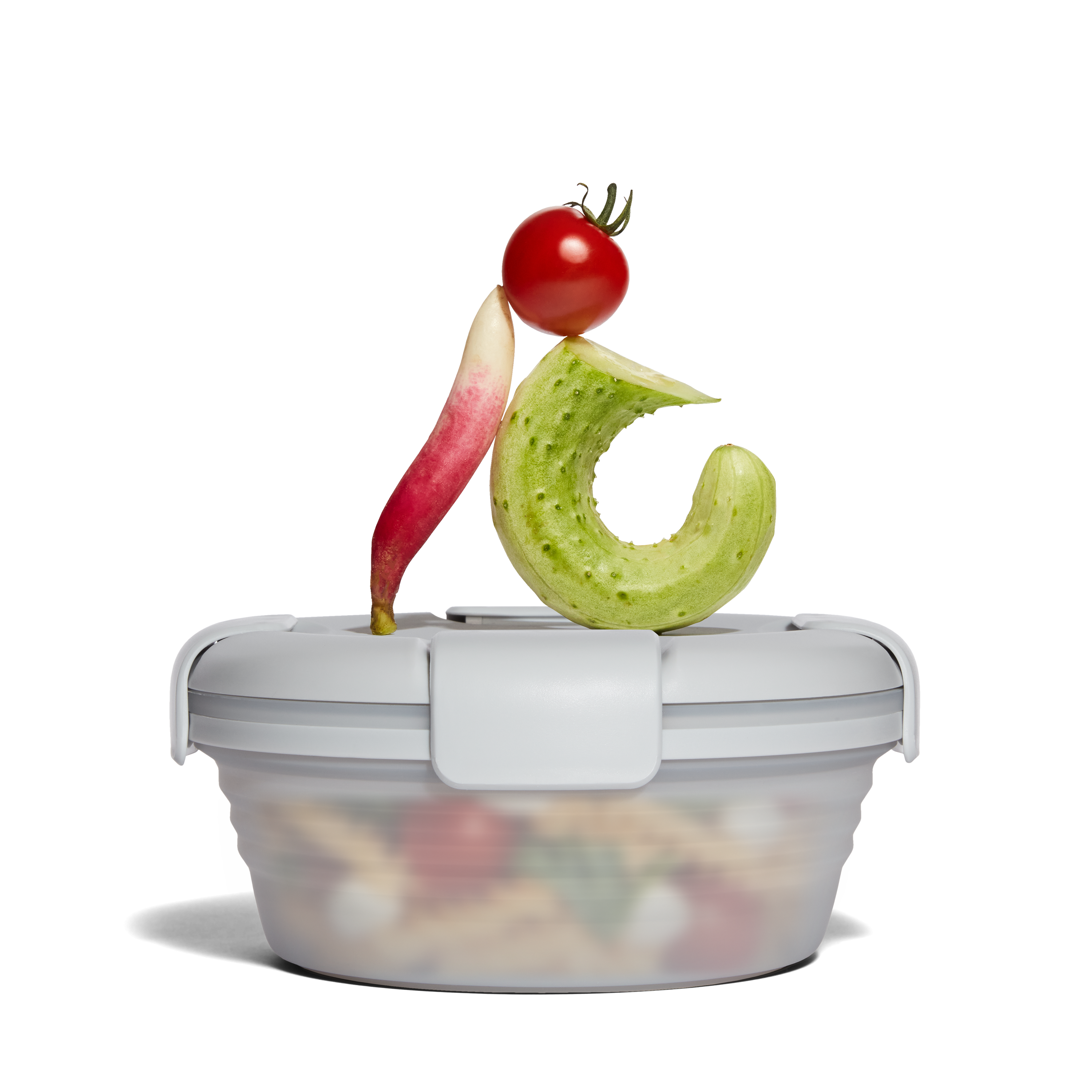 36oz Translucent Bowl - Collapsed Packaging