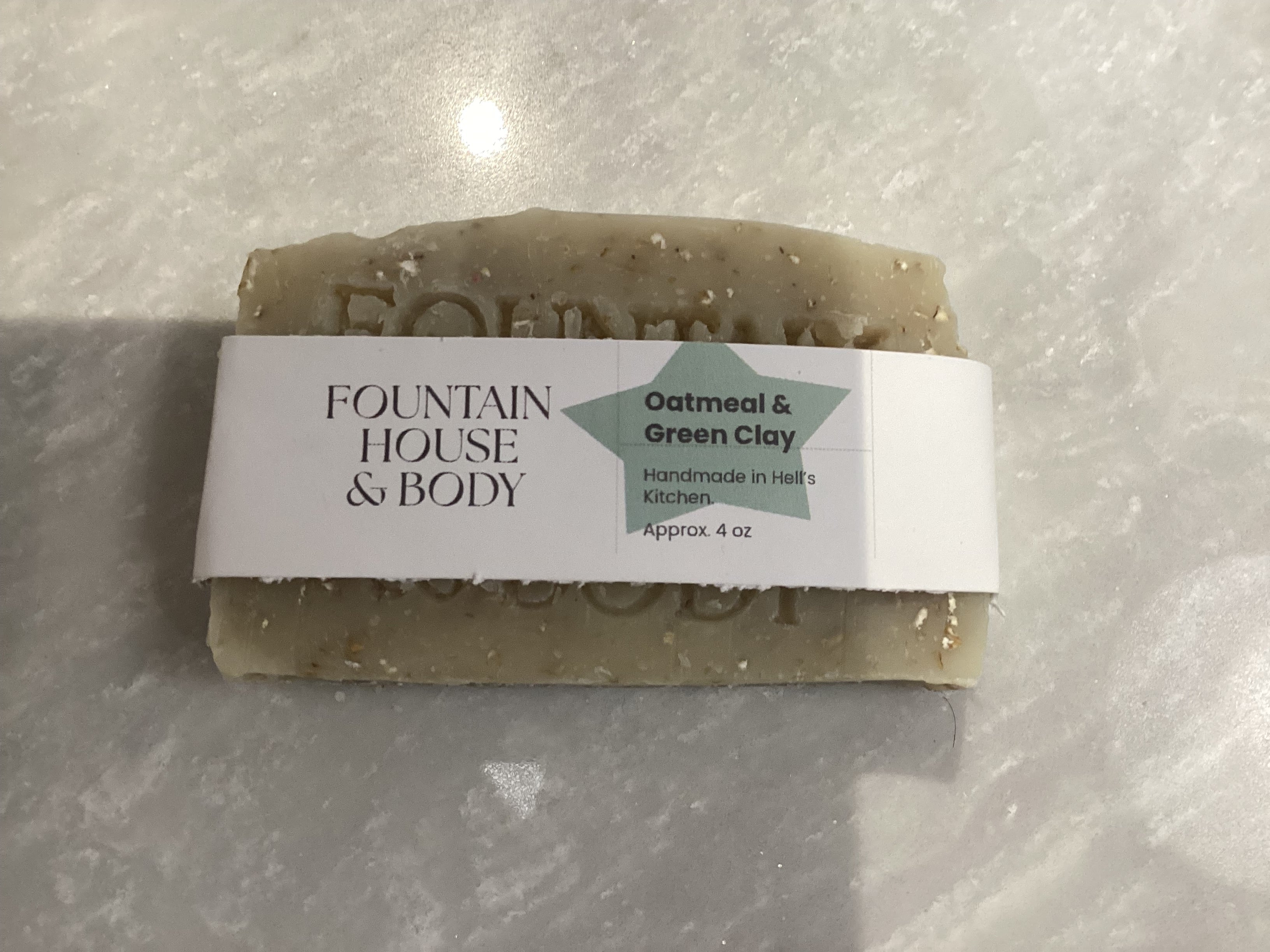 Unscented Oatmeal Clay Soap