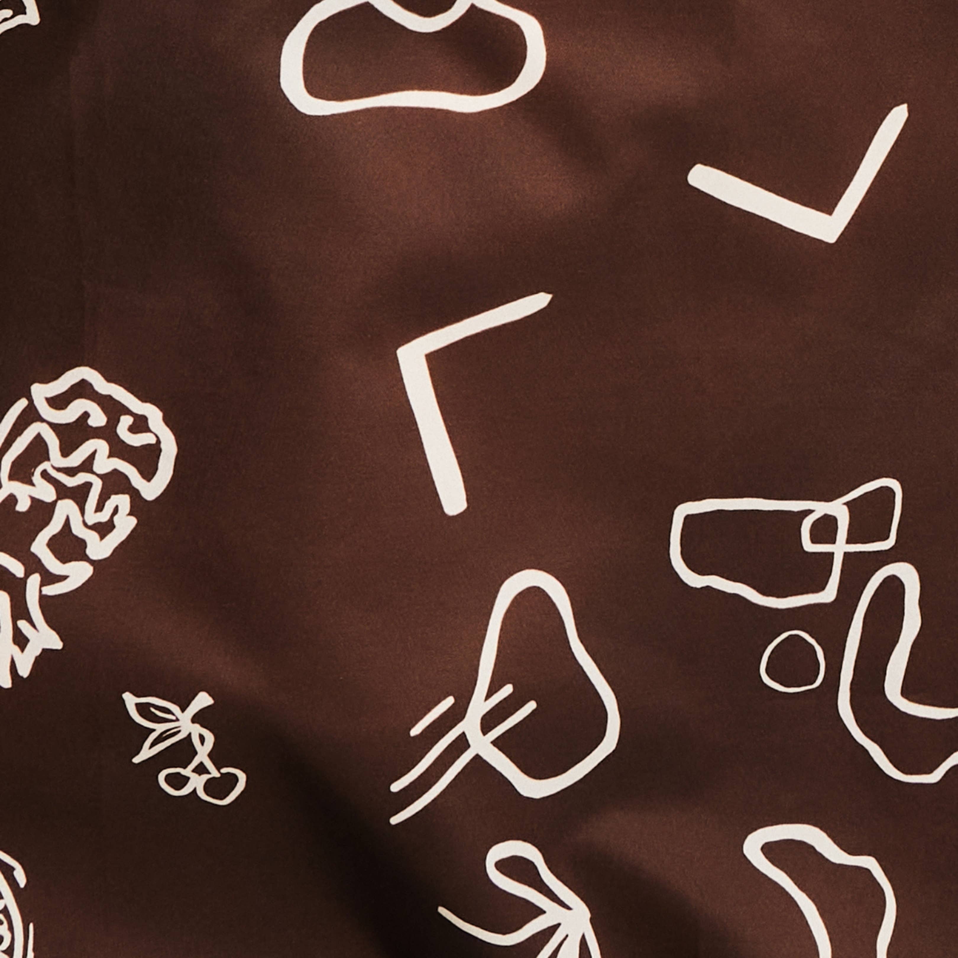 Fruits & Shapes in Easter Chocolate Eco Friendly Tote Bag