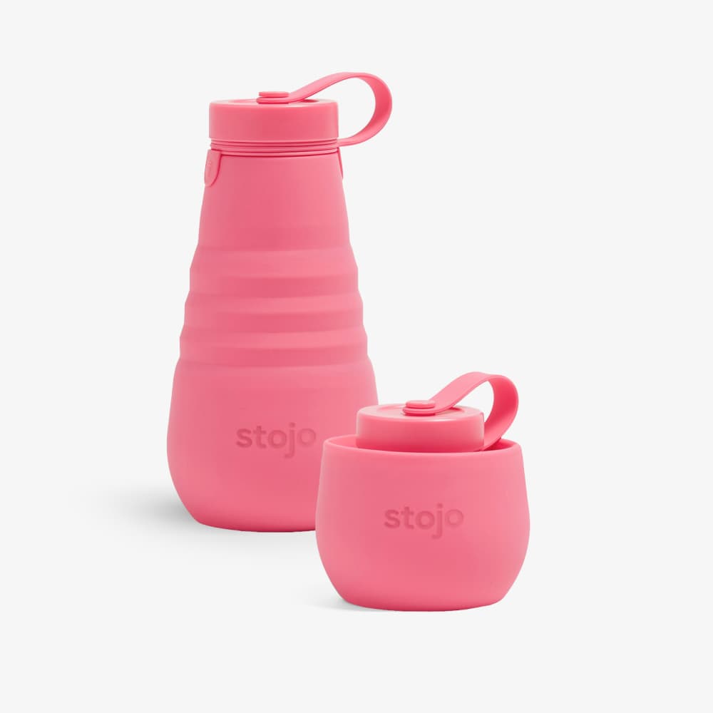 20oz | 592mL Collapsible Travel Water Bottle - Expanded