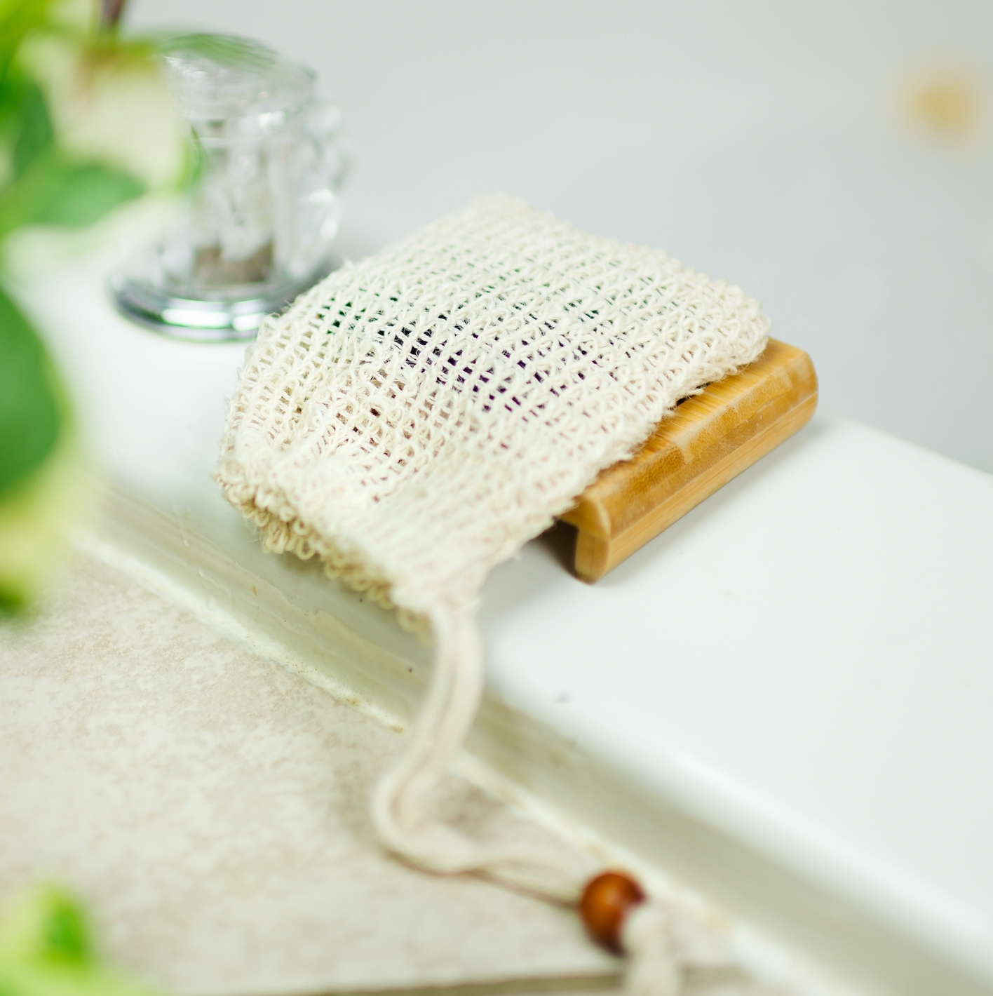 Compostable Sisal Soap Saver Bag | Summer Bestseller