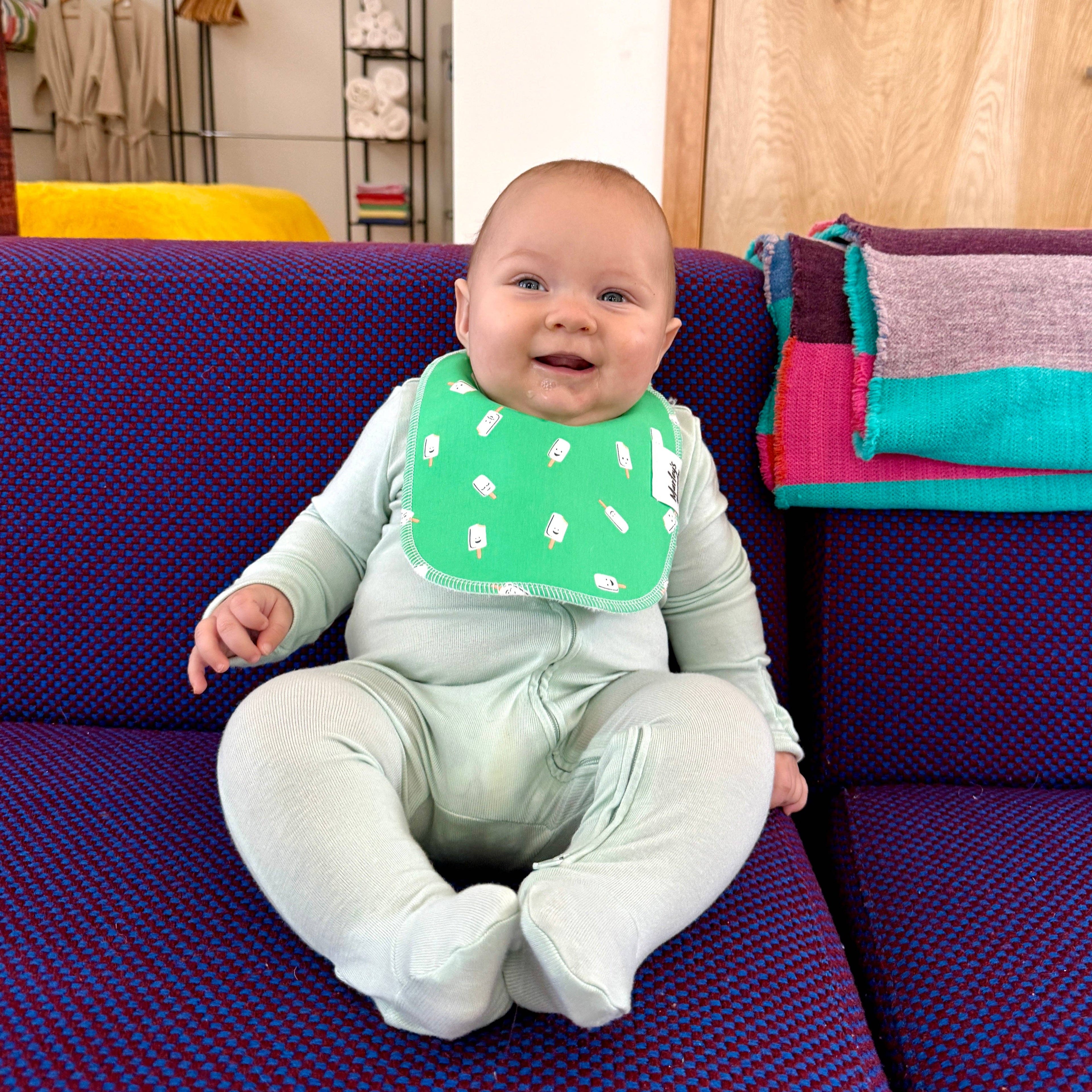 Baby Bib: Timeless Prints