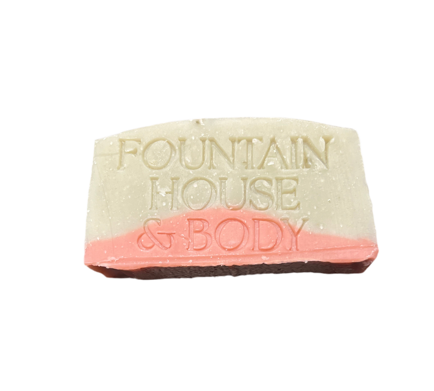 Unscented Green and Pink Clay Soap