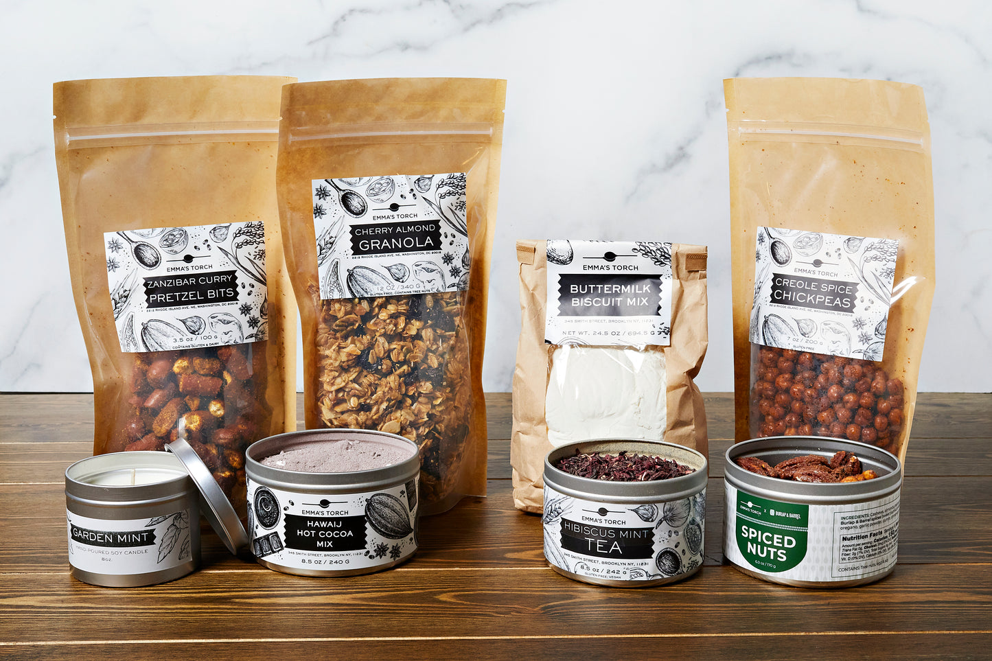 Holiday Gift Boxes by Emma's Torch and Fountain House + Body