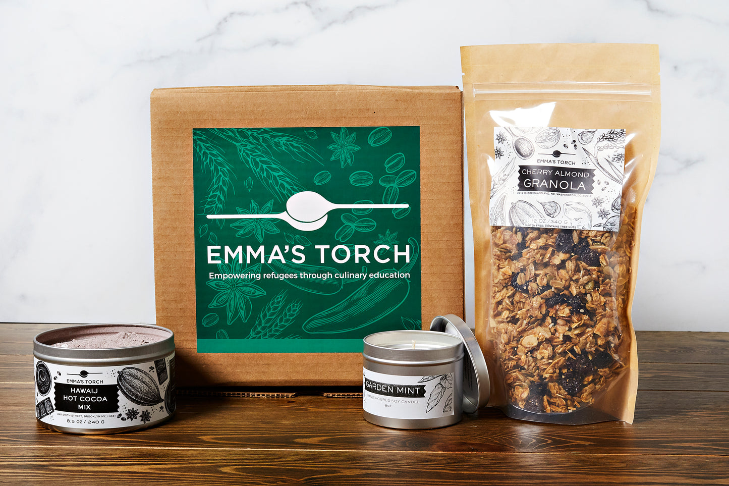 Holiday Gift Boxes by Emma's Torch and Fountain House + Body