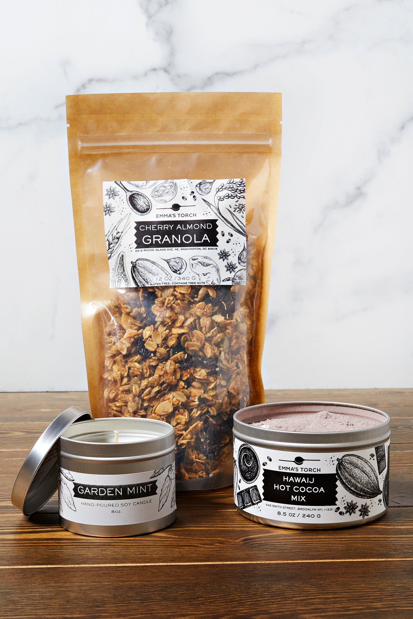 Holiday Gift Boxes by Emma's Torch and Fountain House + Body