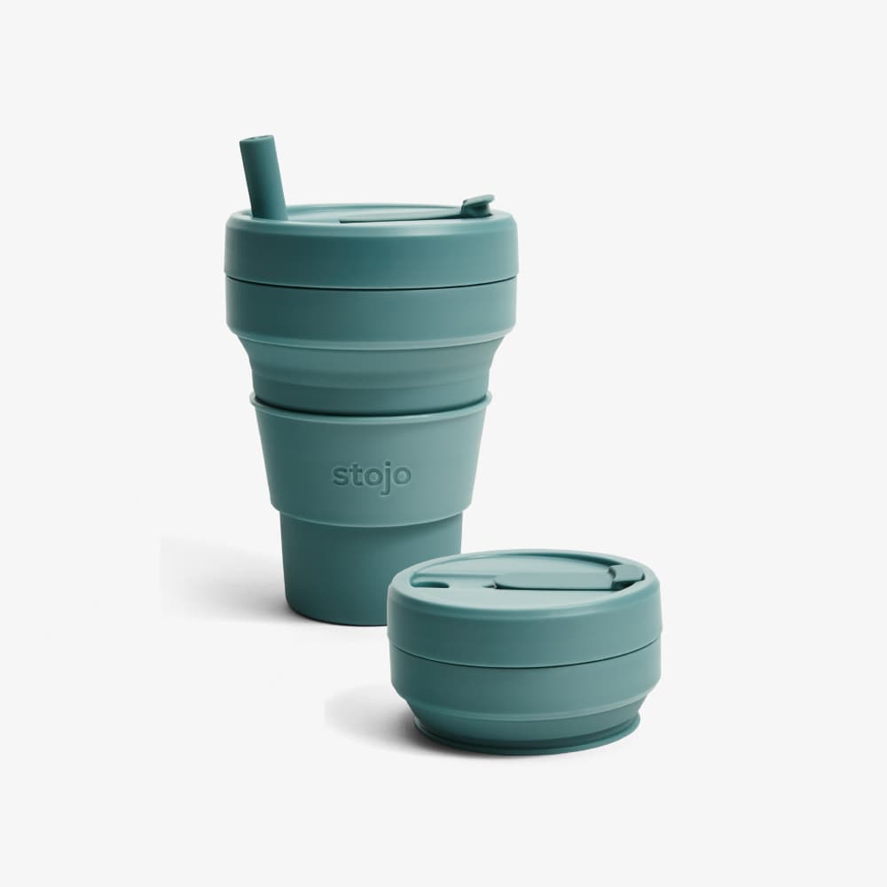 16 oz | 473 mL Collapsible Travel Cup - Expanded Packaging