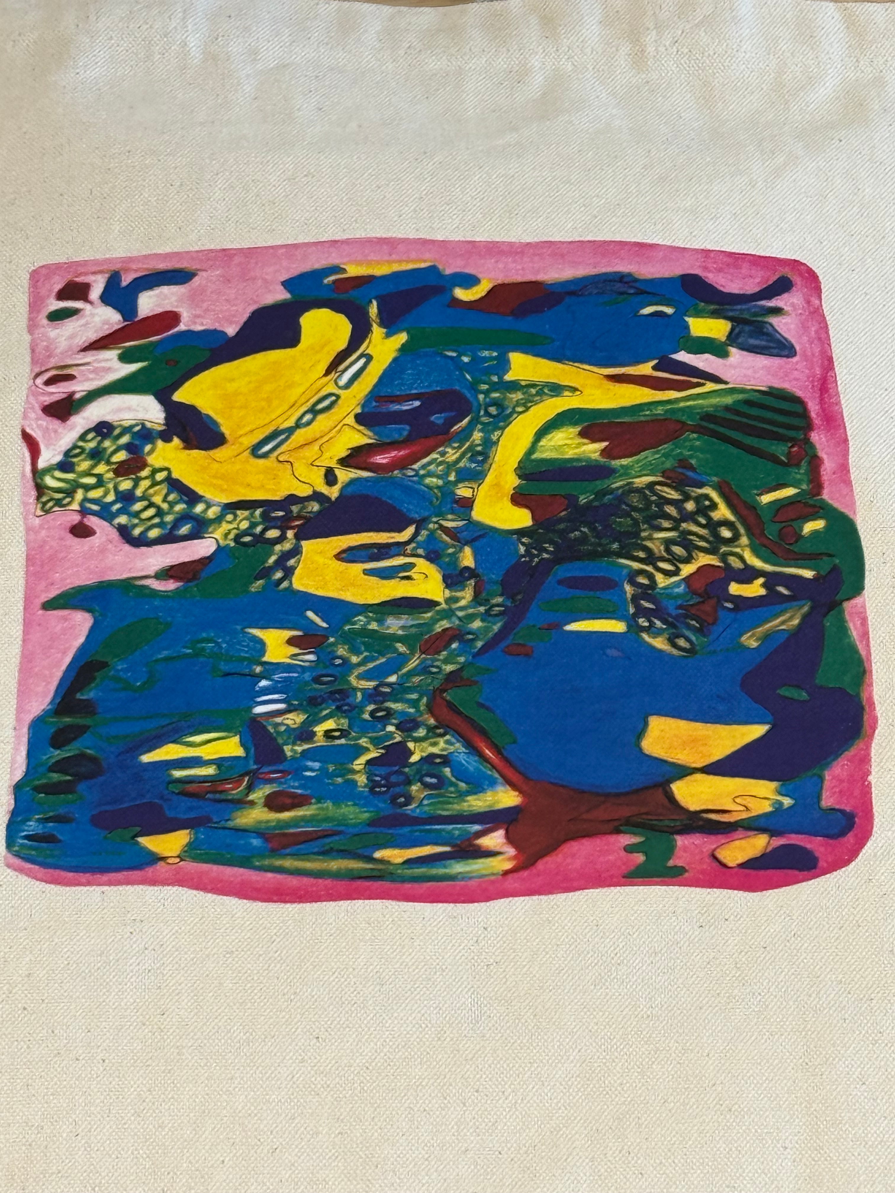 Fountain House Gallery Featured Artist Tote Bag - Abstract