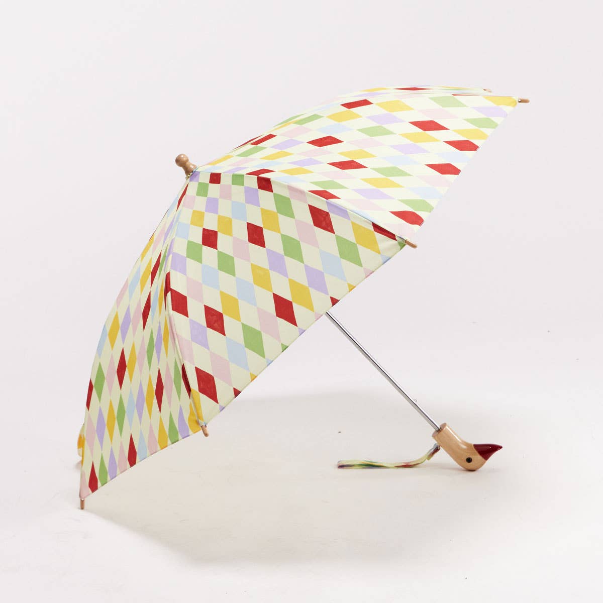 Harlequin Print Kids Eco-Friendly Duckling Umbrella