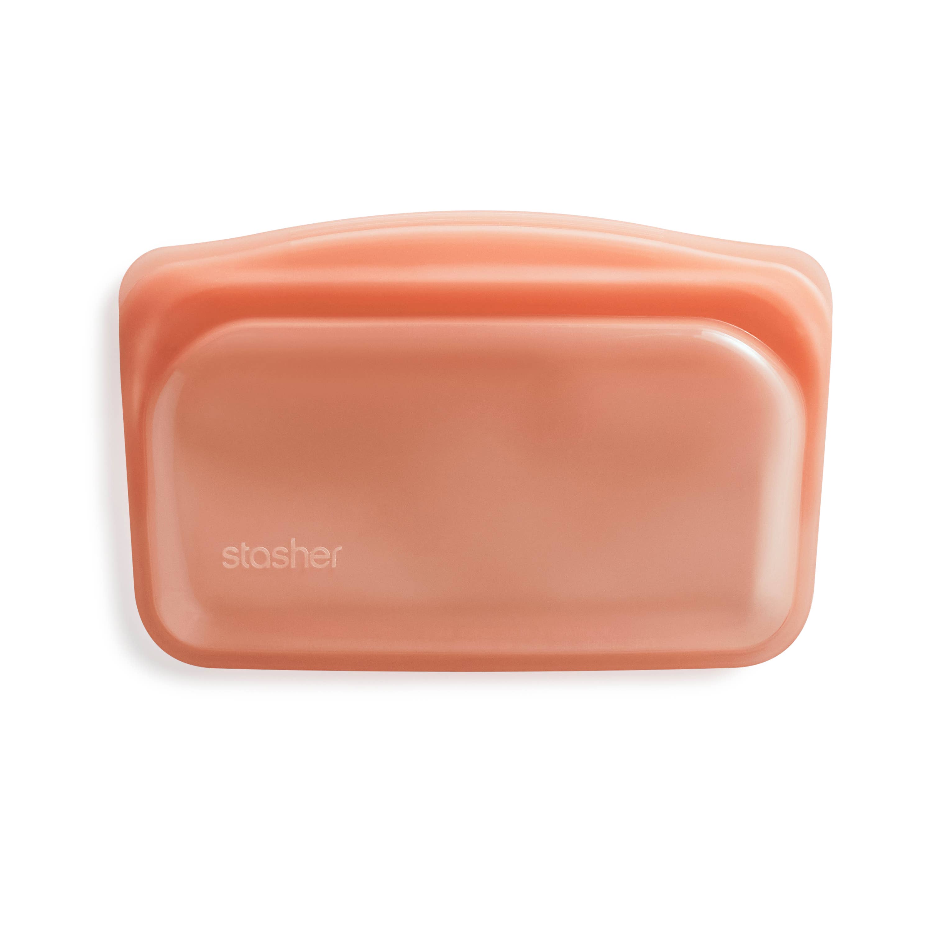 Snack-sized Stasher Bag: Coral