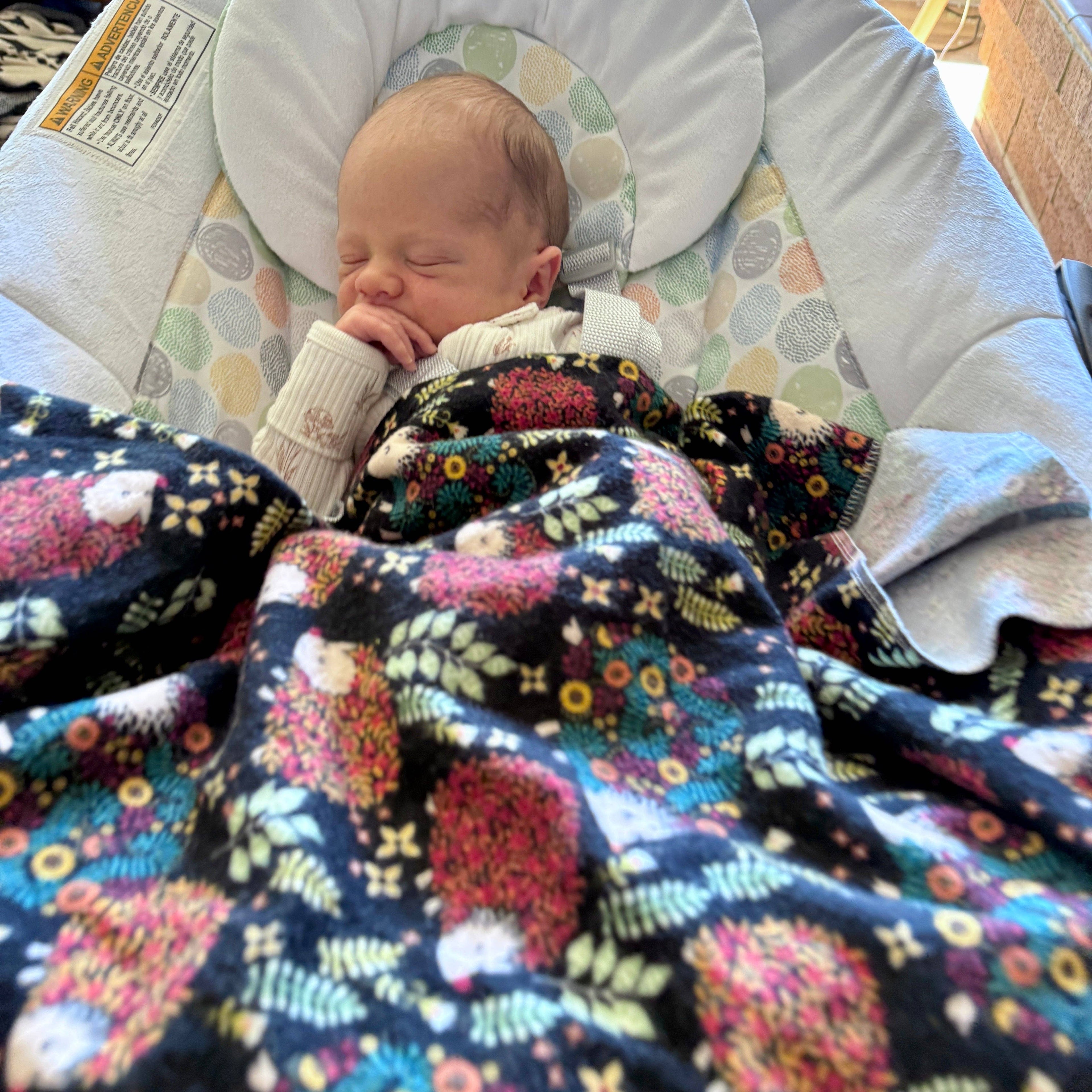 Swaddle Blanket: Flannel