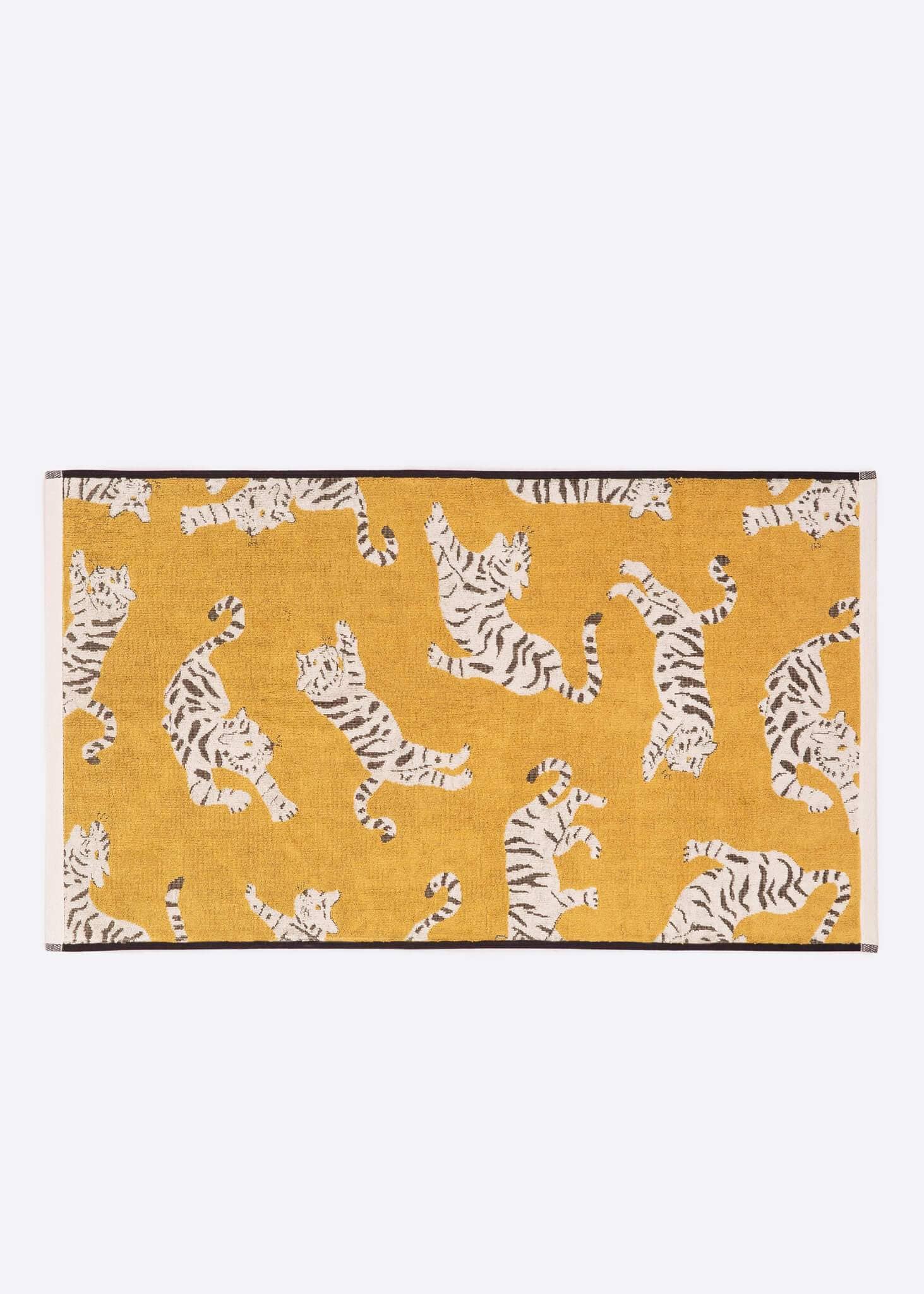 Anorak Tigers Organic Cotton Bath Mat