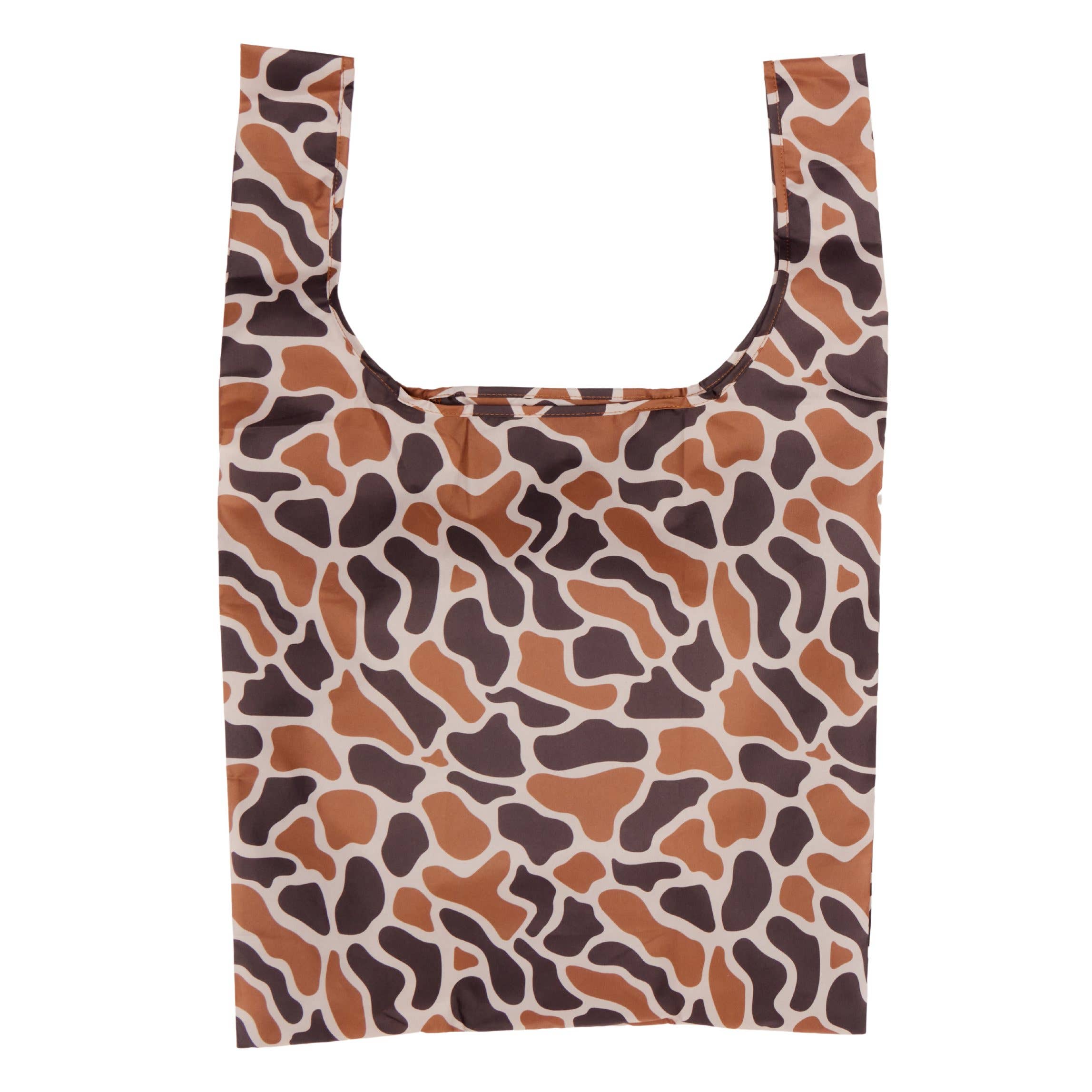 Taupe Ripples Eco-friendly Reusable Tote Bag