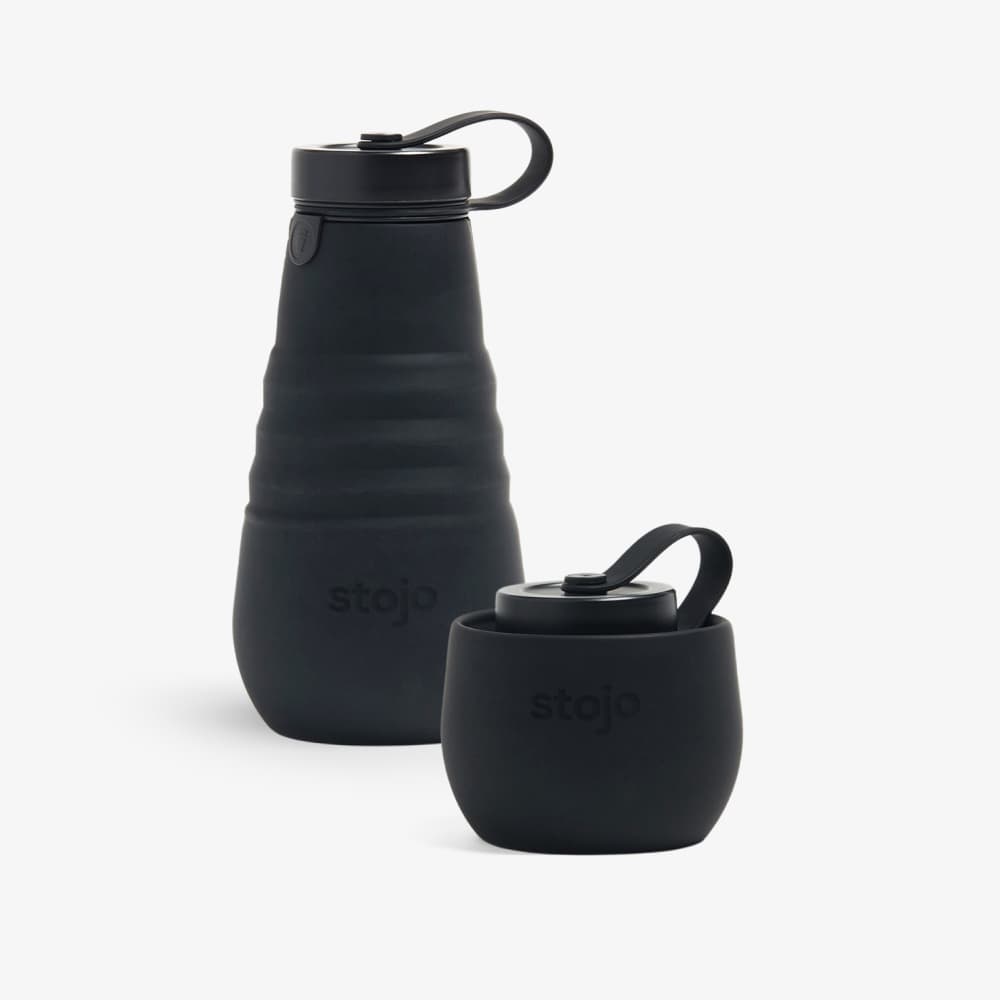 20oz | 592mL Collapsible Travel Water Bottle - Expanded