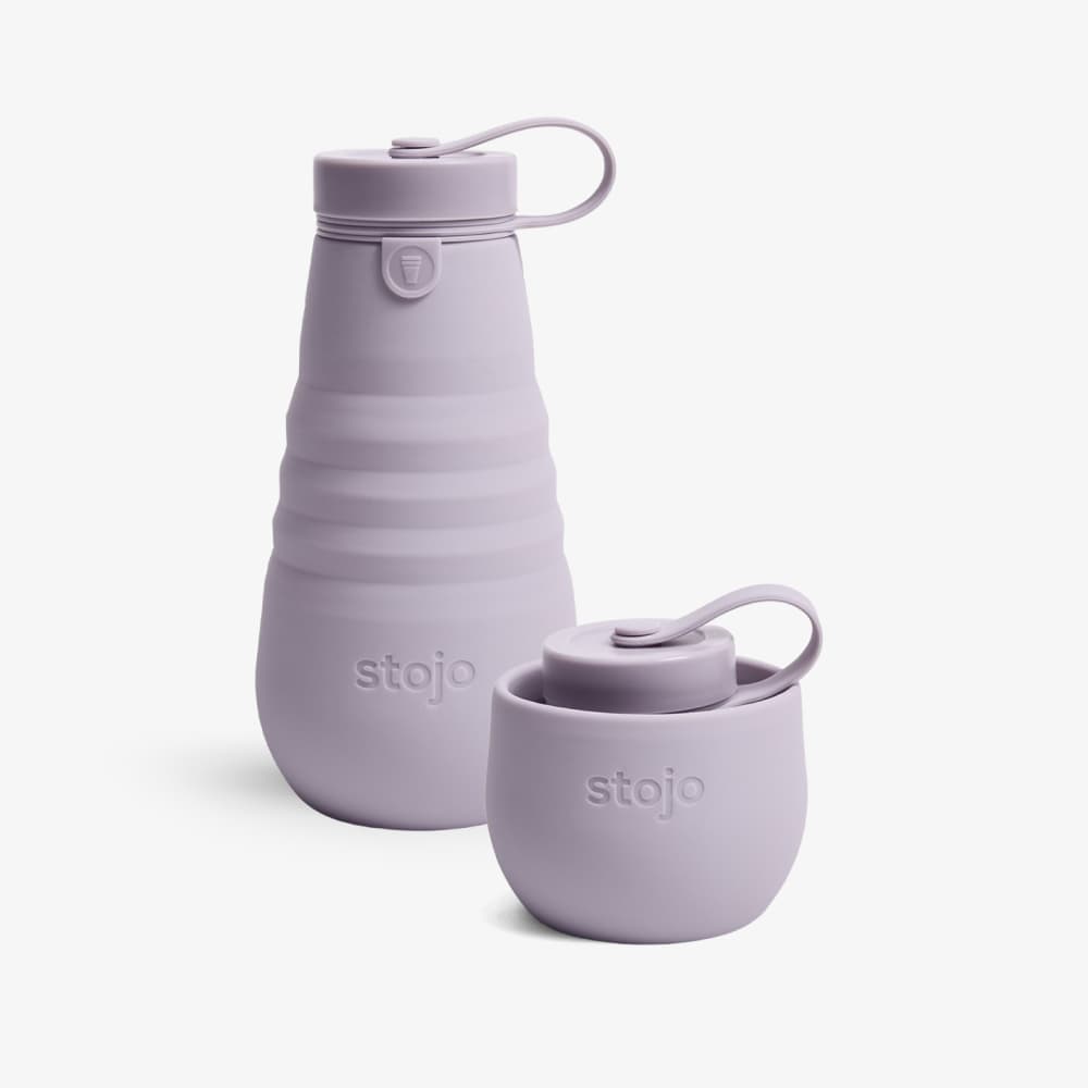 20oz | 592mL Collapsible Travel Water Bottle - Expanded