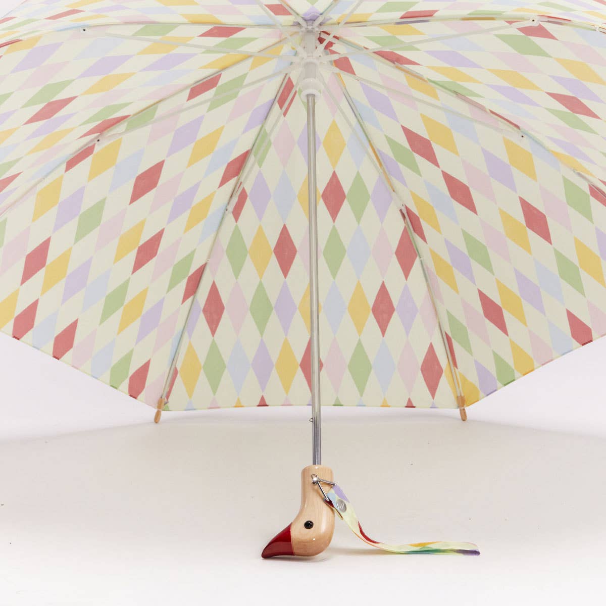 Harlequin Print Kids Eco-Friendly Duckling Umbrella