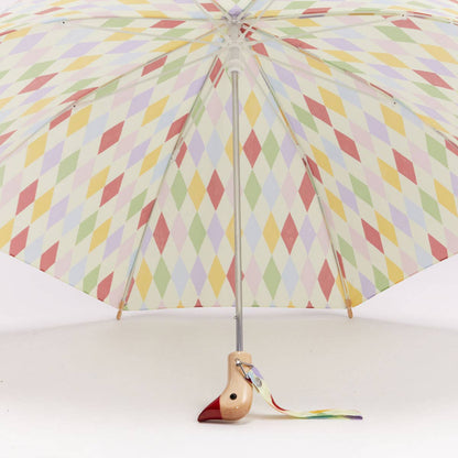 Harlequin Print Kids Eco-Friendly Duckling Umbrella