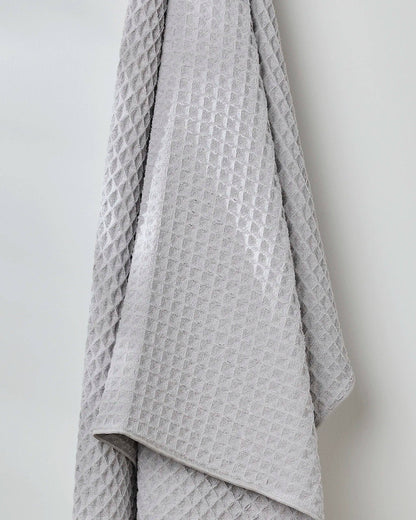 Stone Waffle Bath Towel