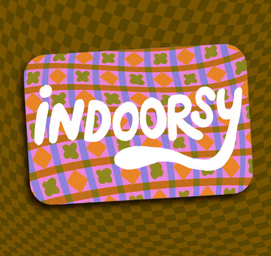 Indoorsy Vinyl Sticker