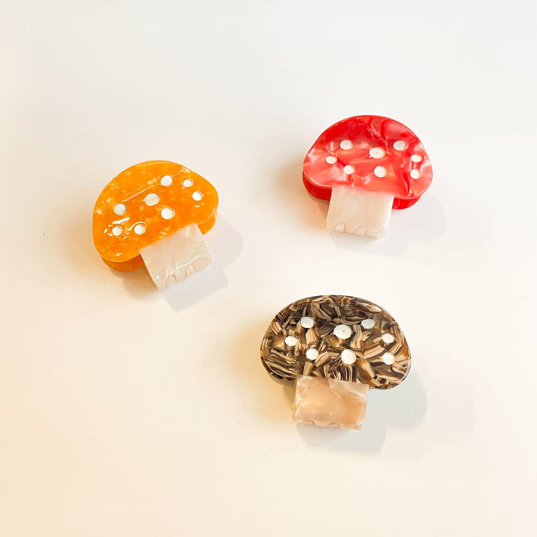 Alice Mushroom Claw Clip - Small