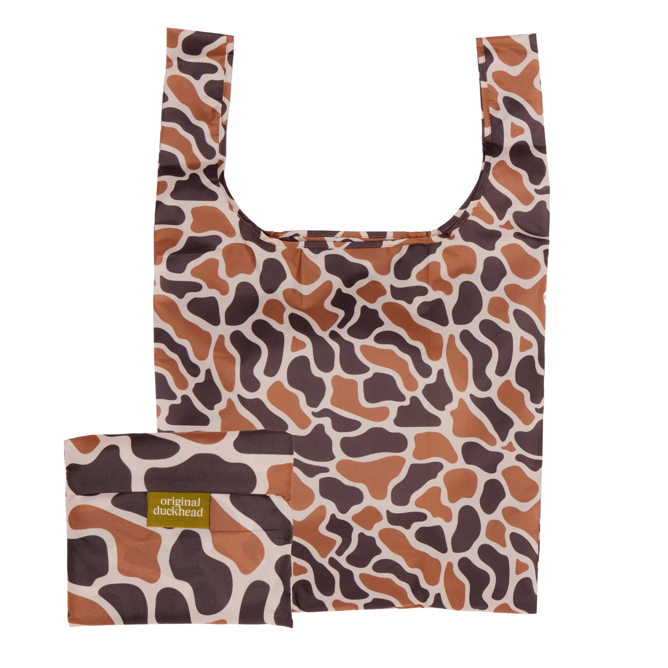 Taupe Ripples Eco-friendly Reusable Tote Bag