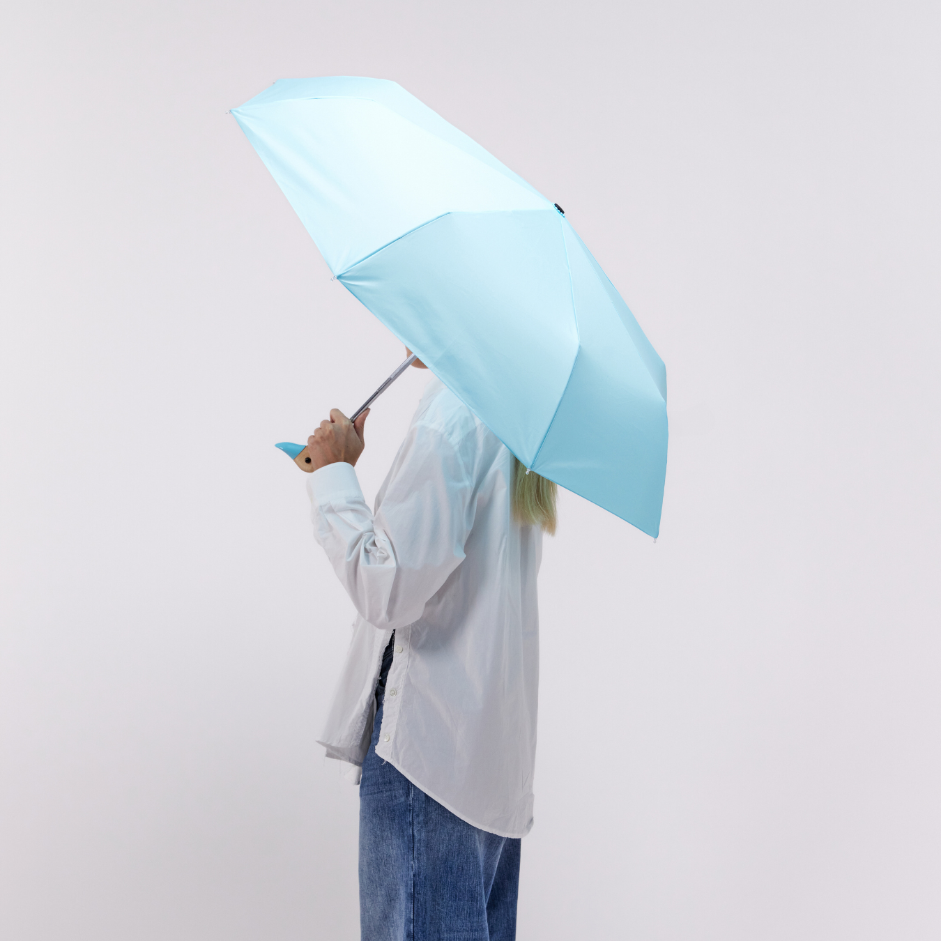 Bonbon/Popsicle Blue/Macaron Eco Umbrella