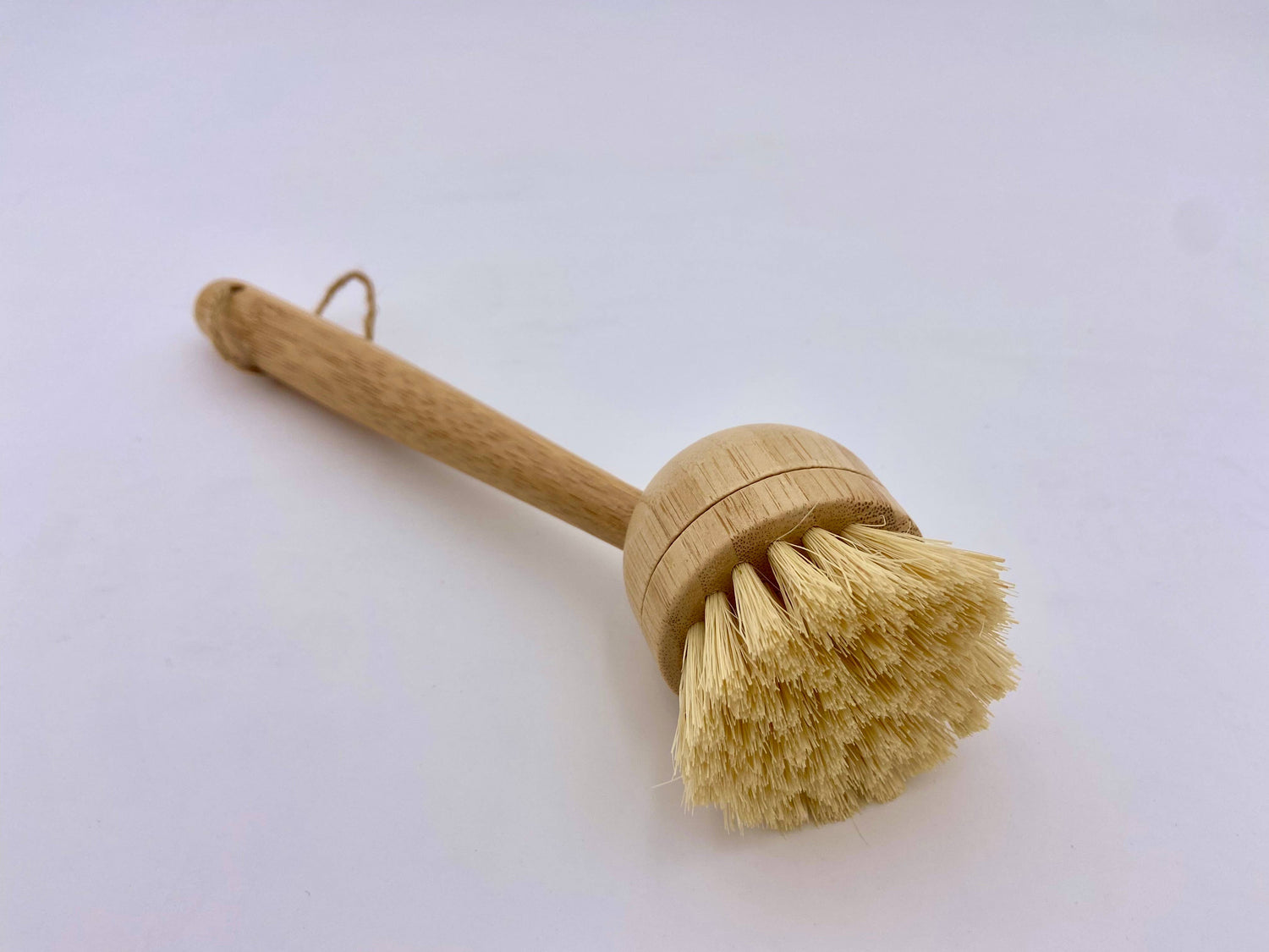 Bamboo Long Handle Dish Brush with replaceable head