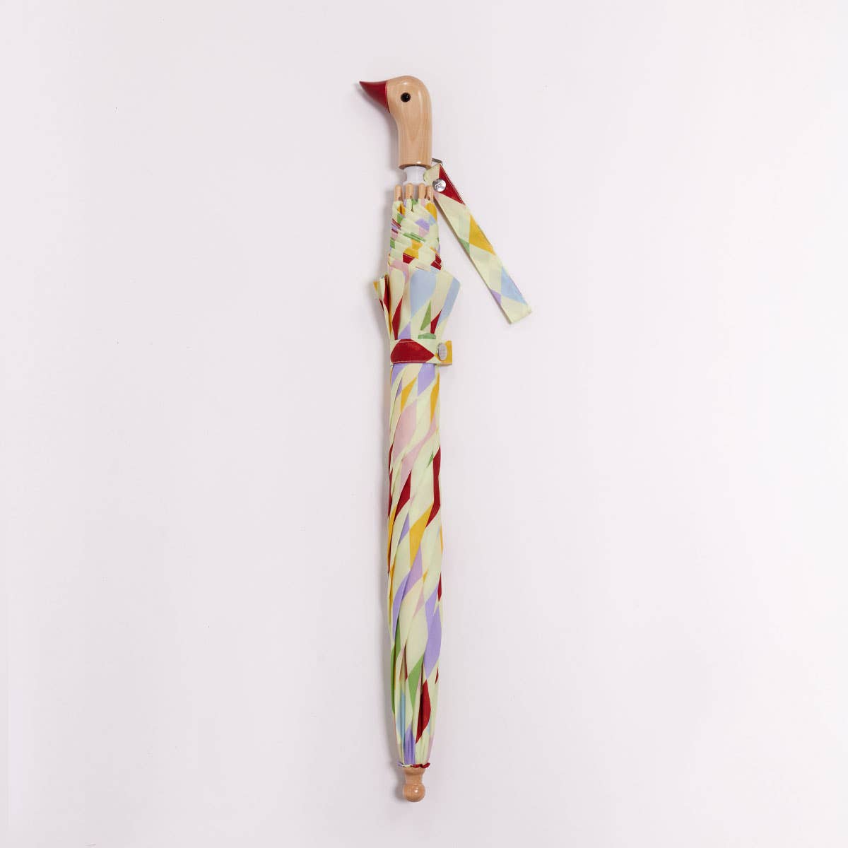 Harlequin Print Kids Eco-Friendly Duckling Umbrella
