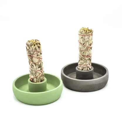 Concrete Smudge Stick Holder