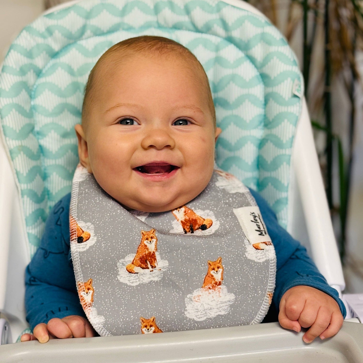 Baby Bib: Timeless Prints