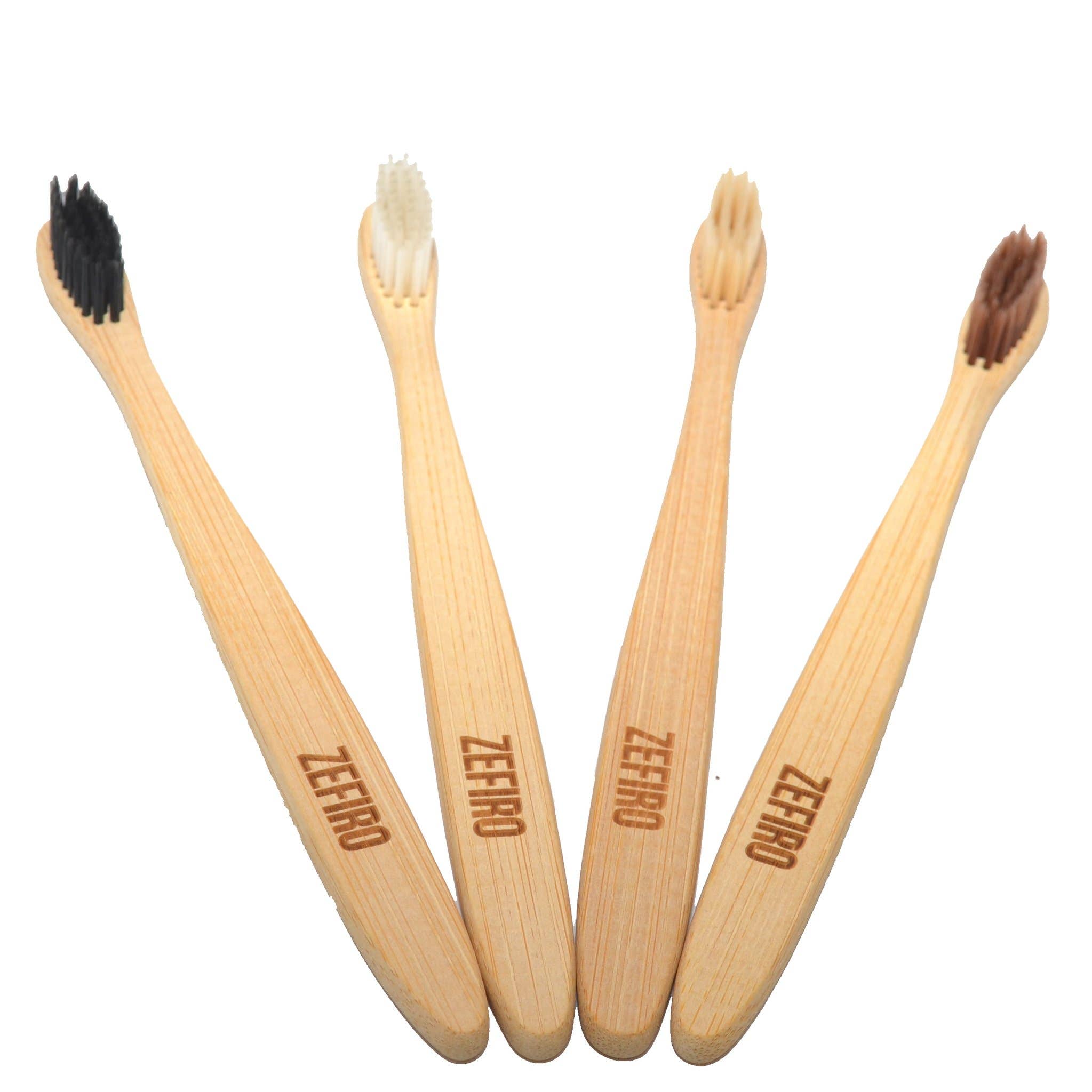 Bamboo Adult Toothbrush - Charcoal